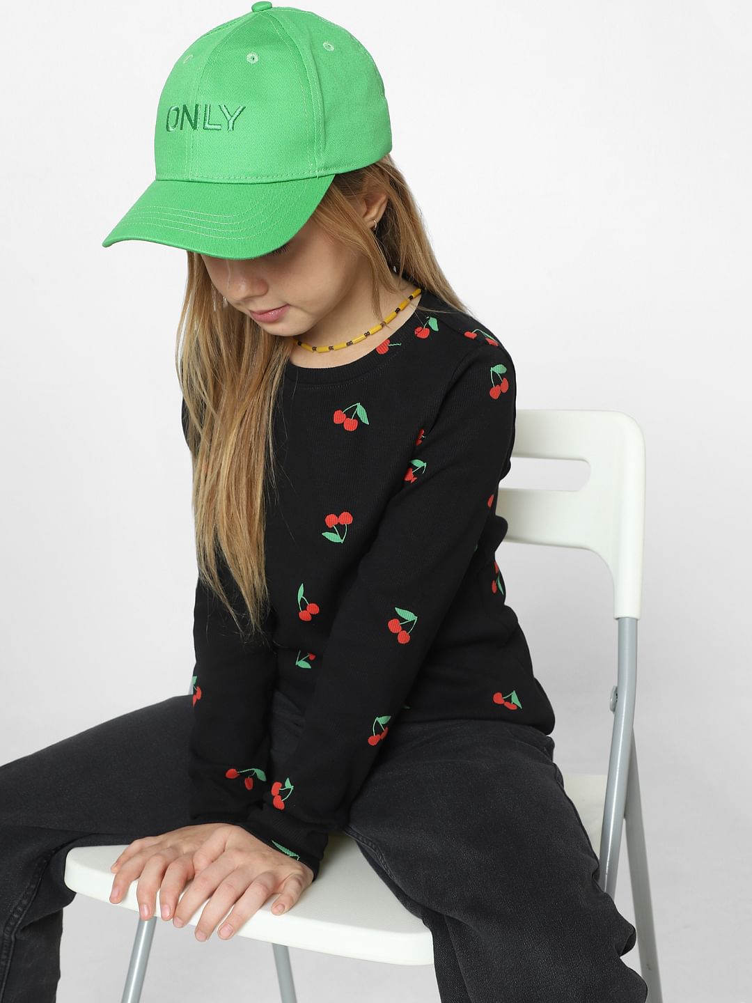 Girls Green Cap