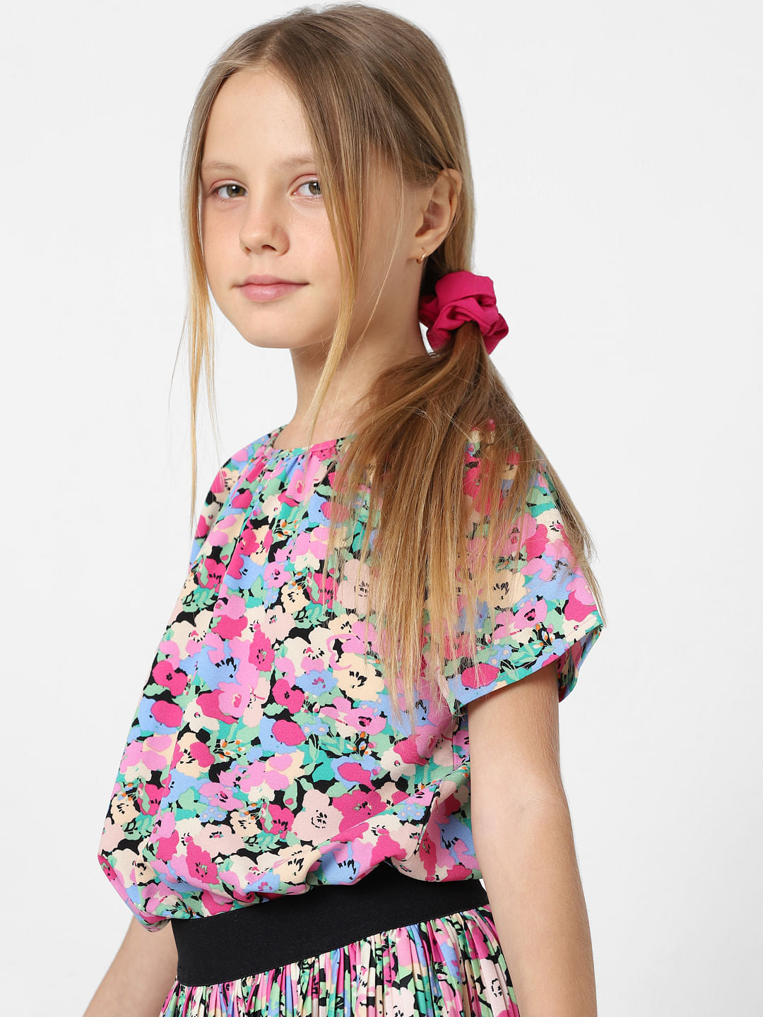 Girls Pack Of 3 Hair Scrunchies