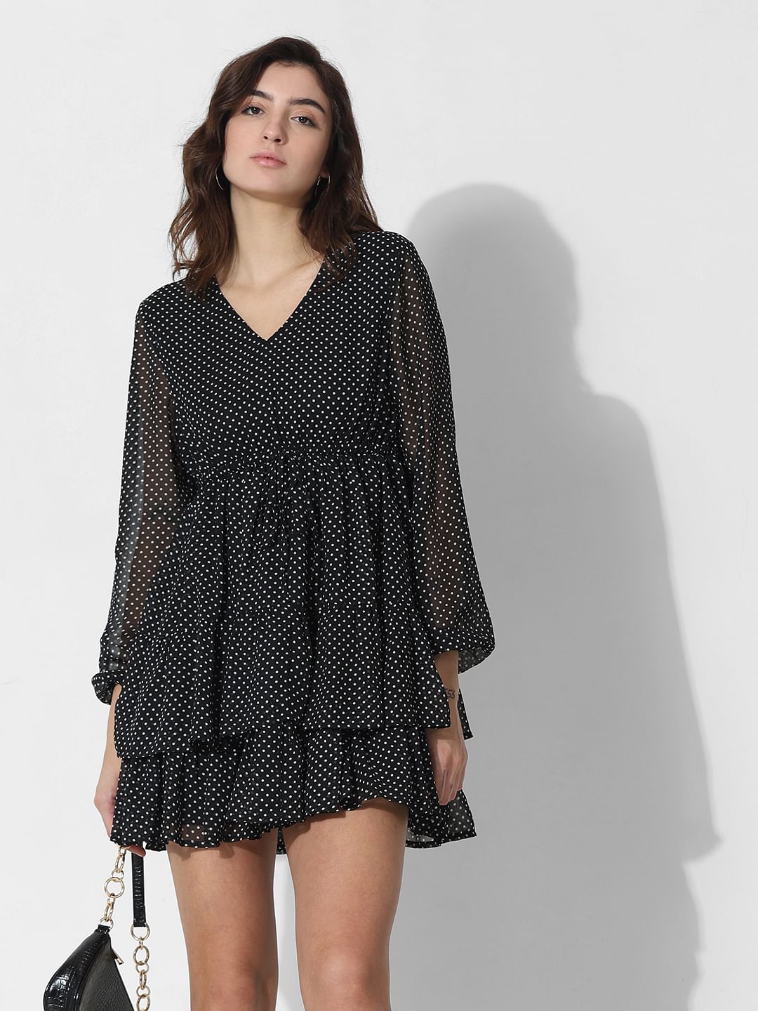 Black Polka Dot Dress
