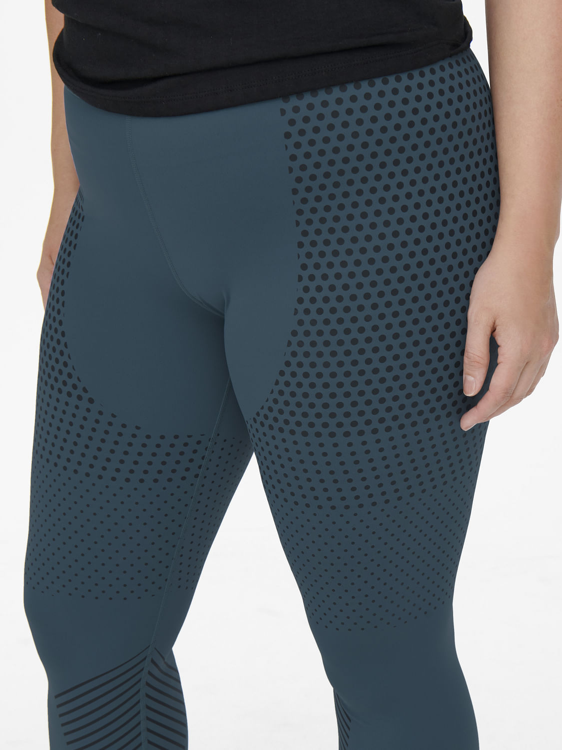 Play Curvy Blue High Rise Training Tights