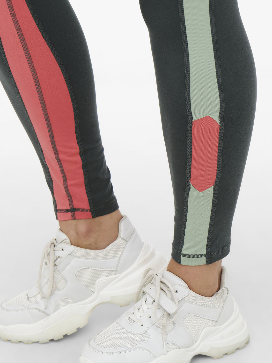 Play Curvy Dark Grey High Rise Training Tights