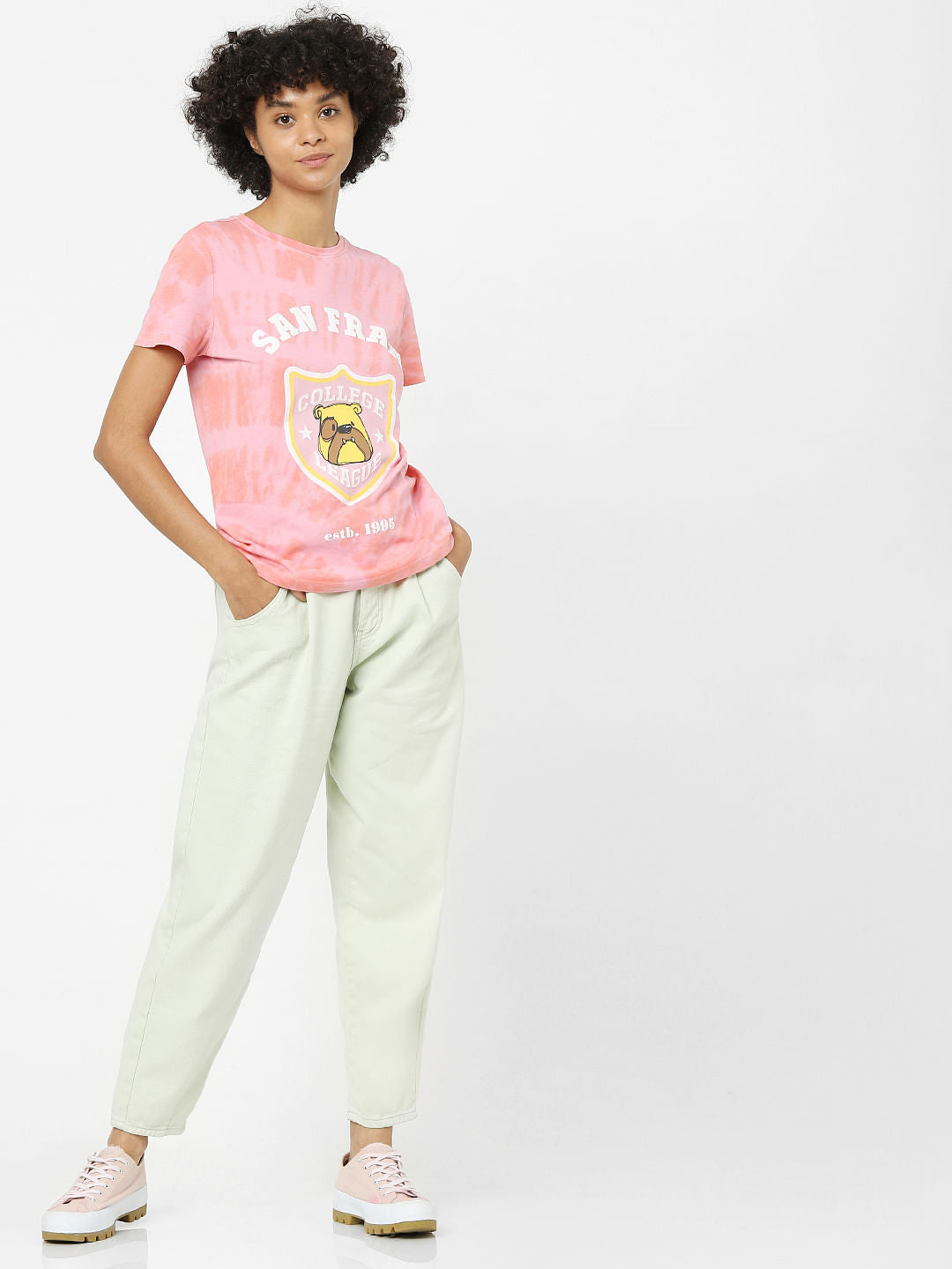 Pink Tie-Dye T-Shirt