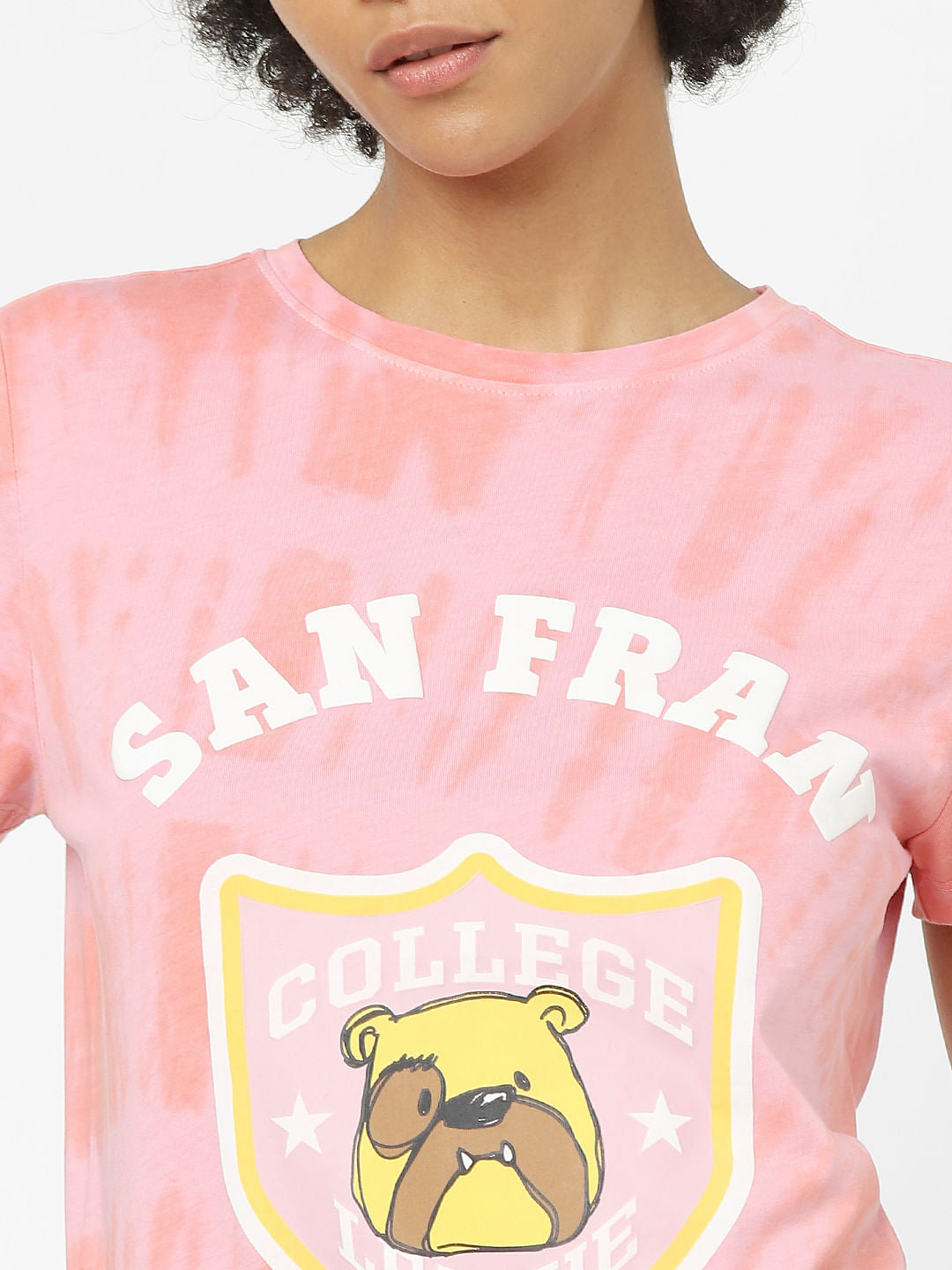 Pink Tie-Dye T-Shirt