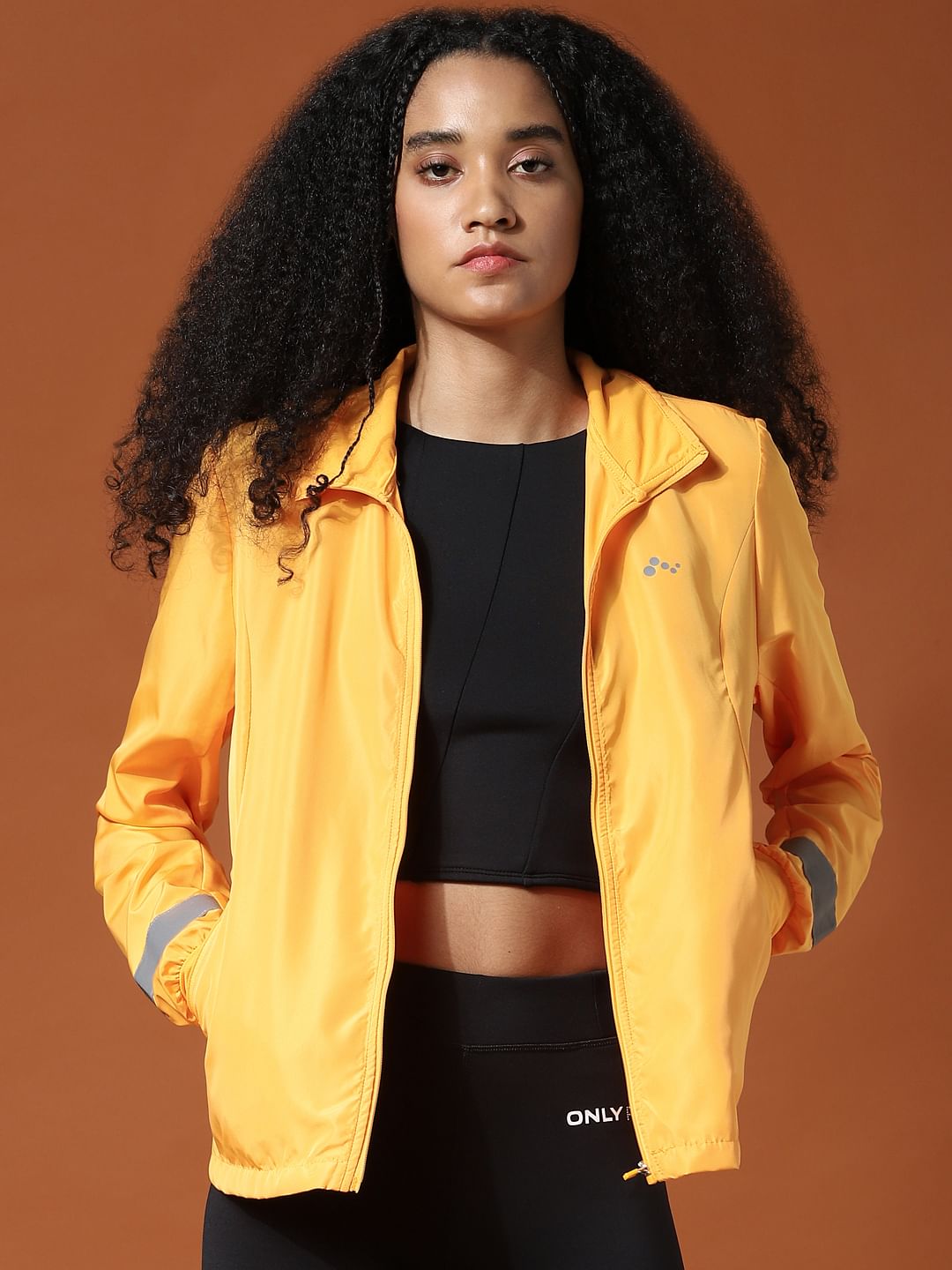 Play Bright Orange Training Jacket