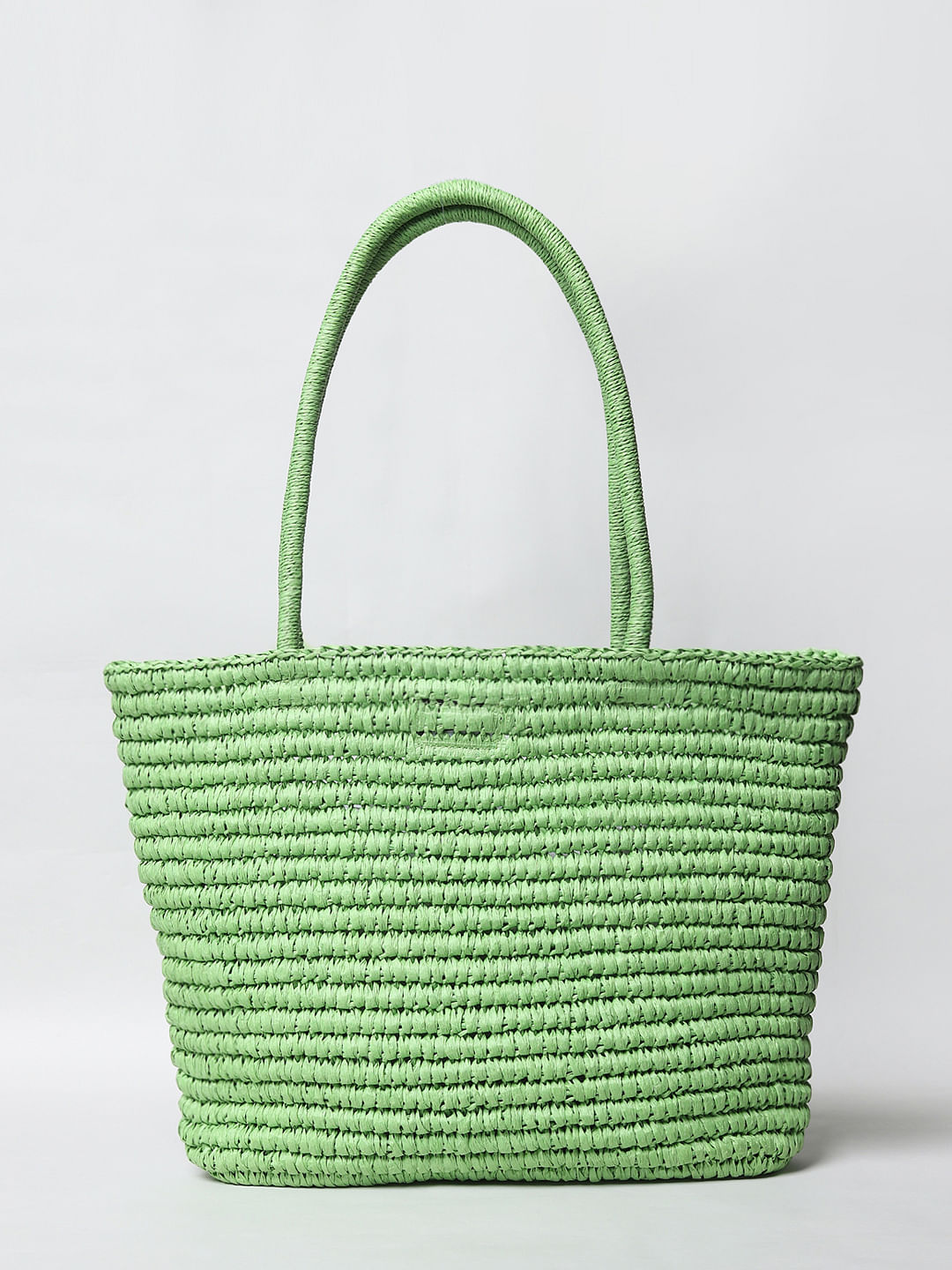 Green Straw Bag