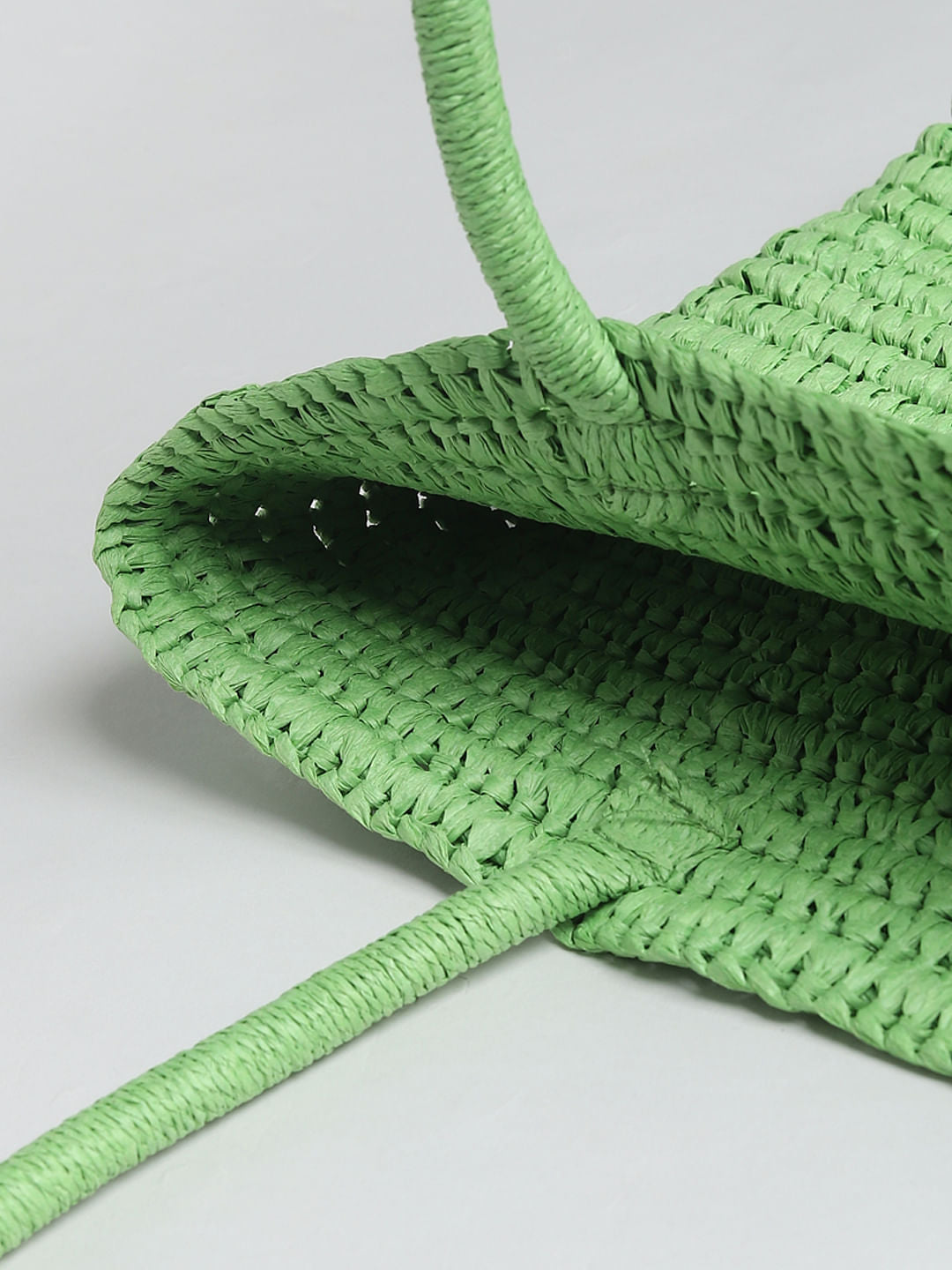 Green Straw Bag