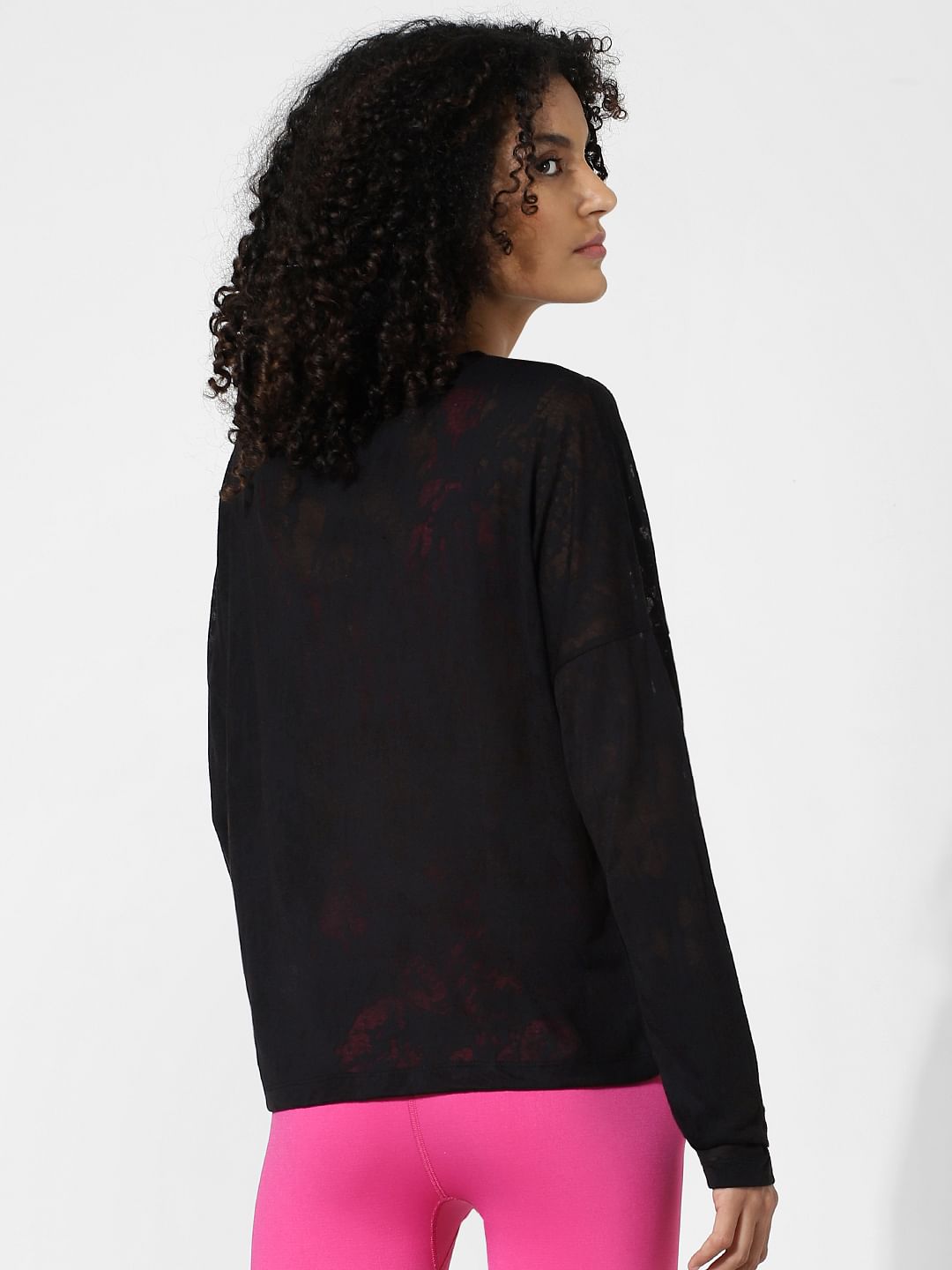 Black Burn-Out Training T-Shirt