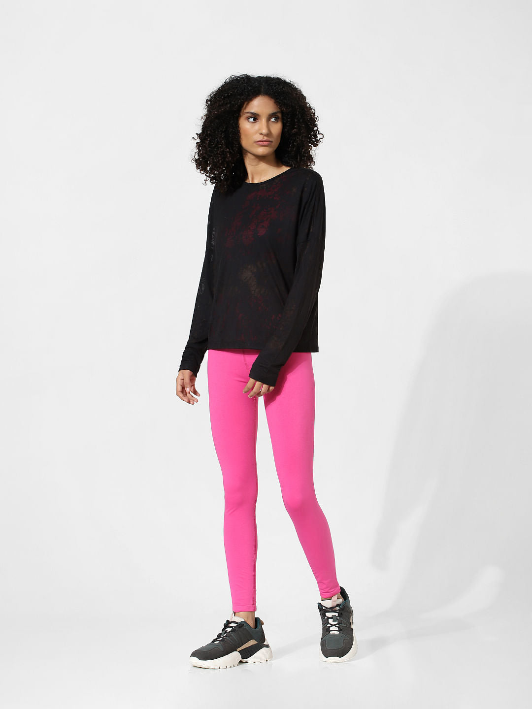 Black Burn-Out Training T-Shirt