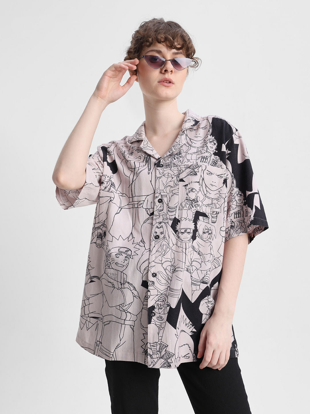 Only X Naruto Beige Team Kakashi Unisex Shirt