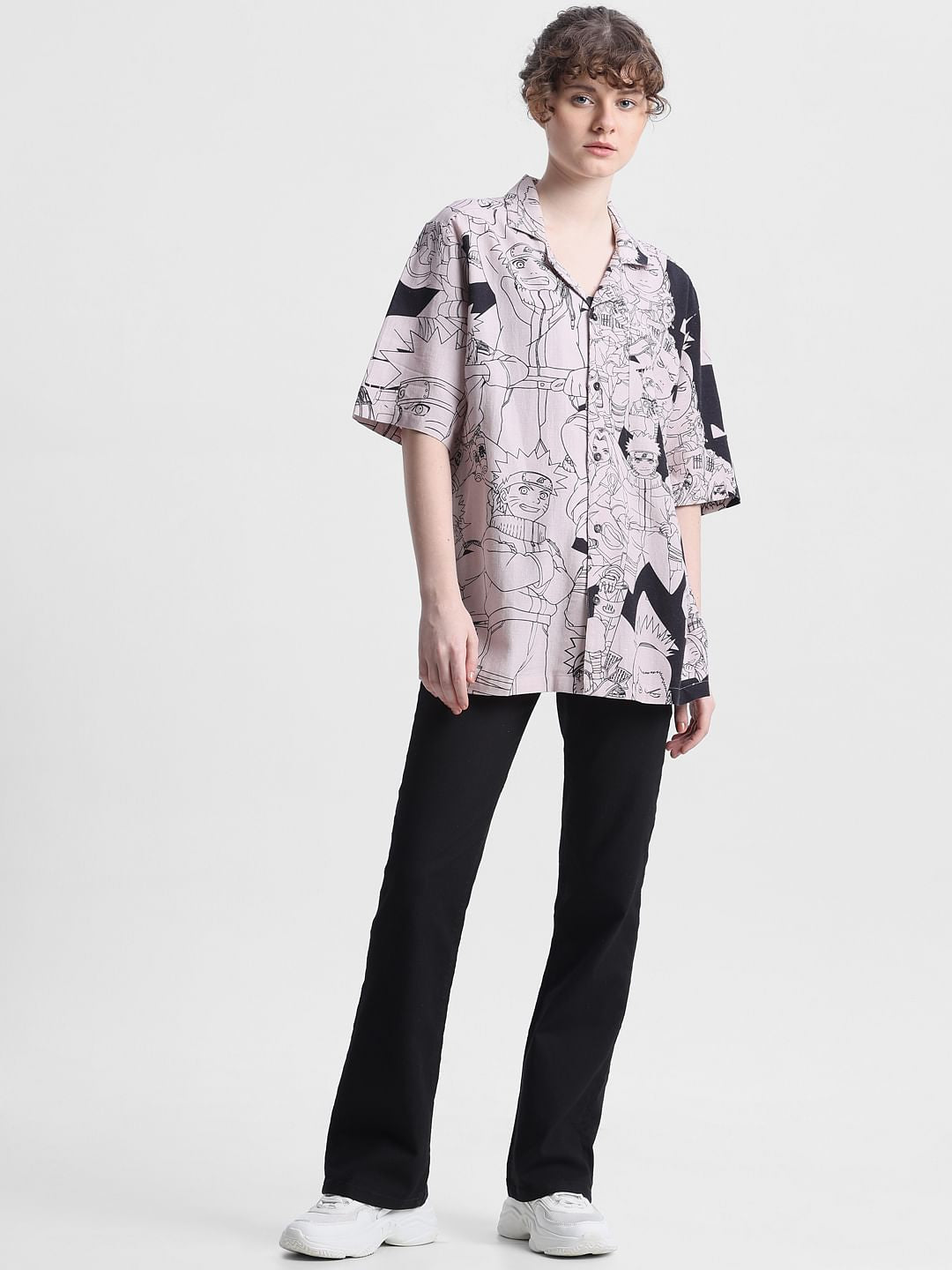 Only X Naruto Beige Team Kakashi Unisex Shirt