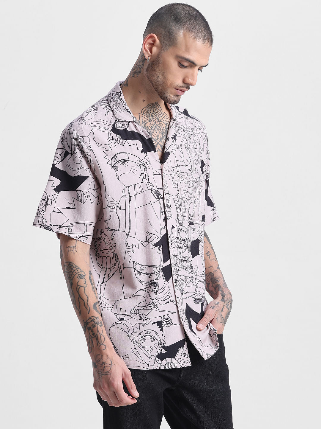 Only X Naruto Beige Team Kakashi Unisex Shirt