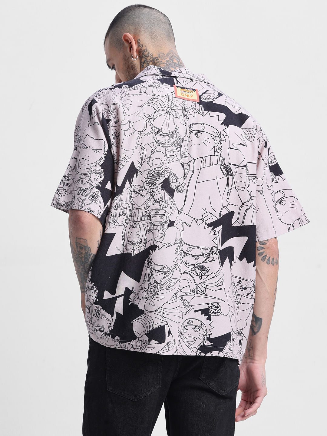 Only X Naruto Beige Team Kakashi Unisex Shirt