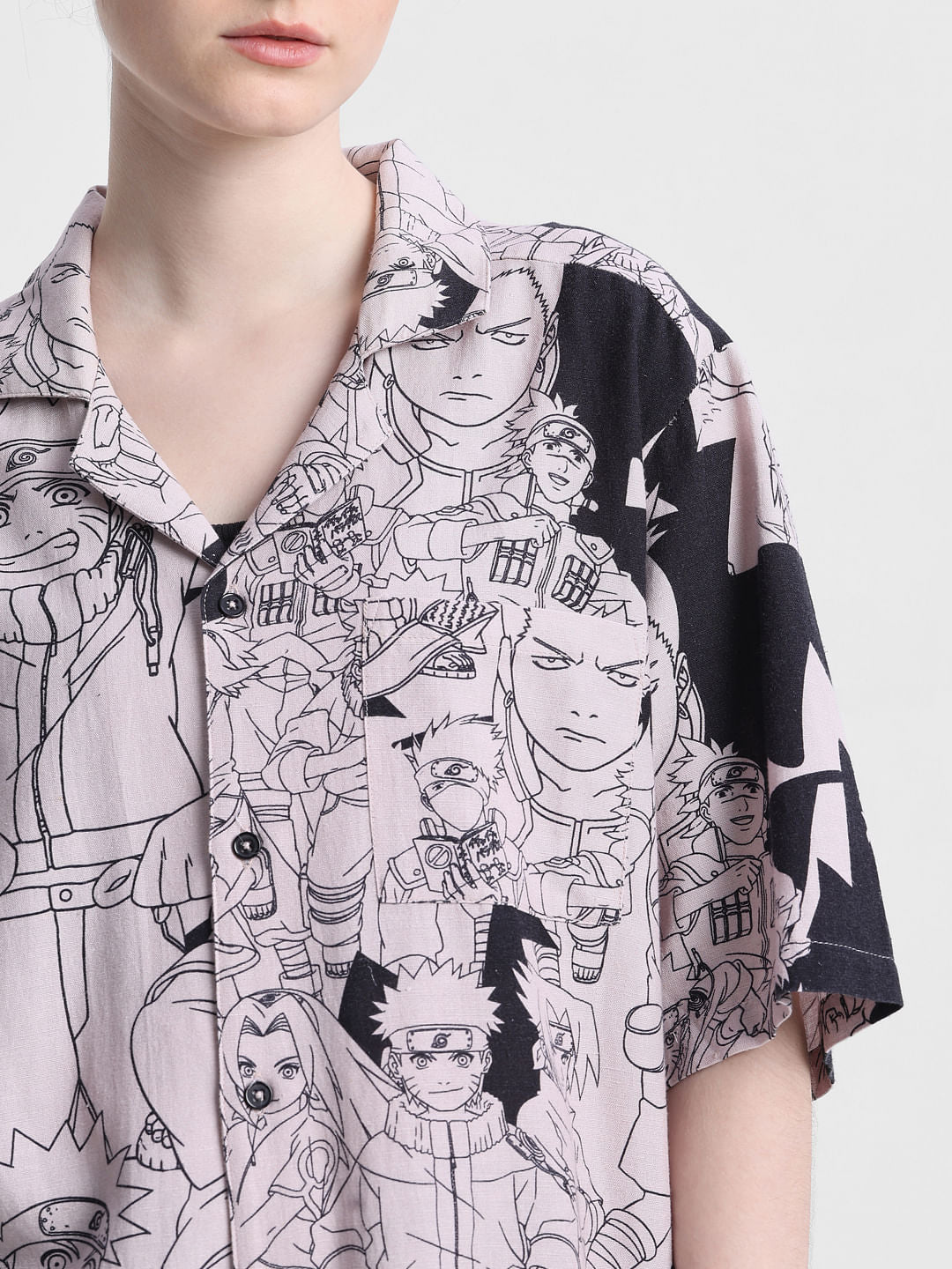 Only X Naruto Beige Team Kakashi Unisex Shirt