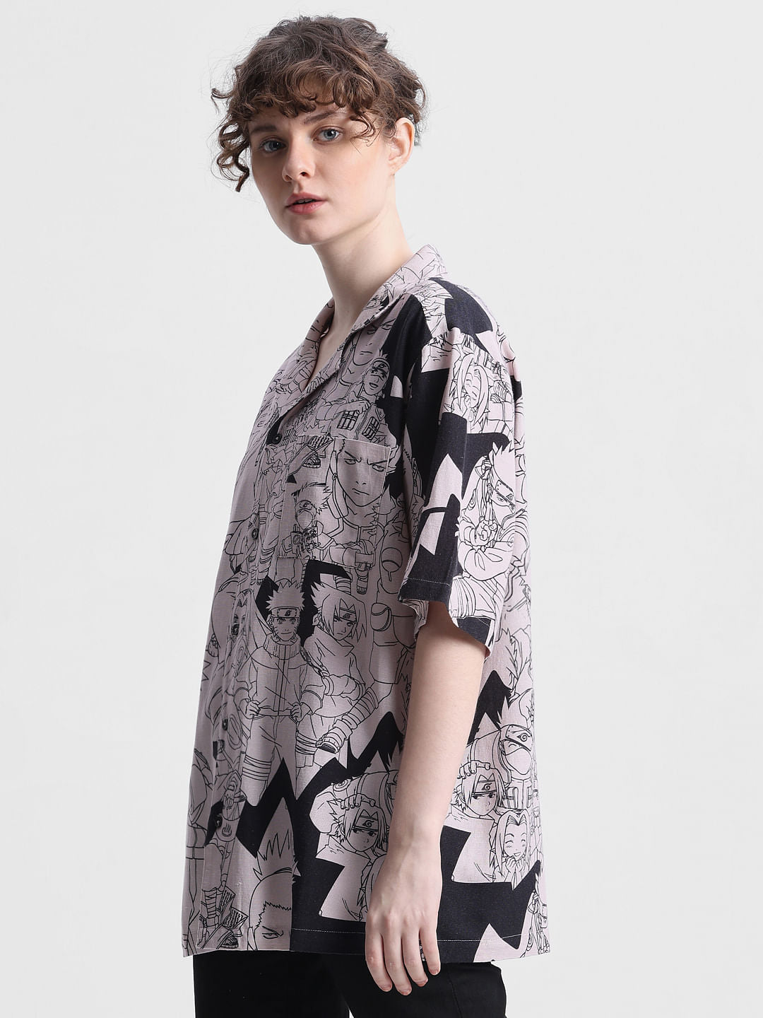 Only X Naruto Beige Team Kakashi Unisex Shirt