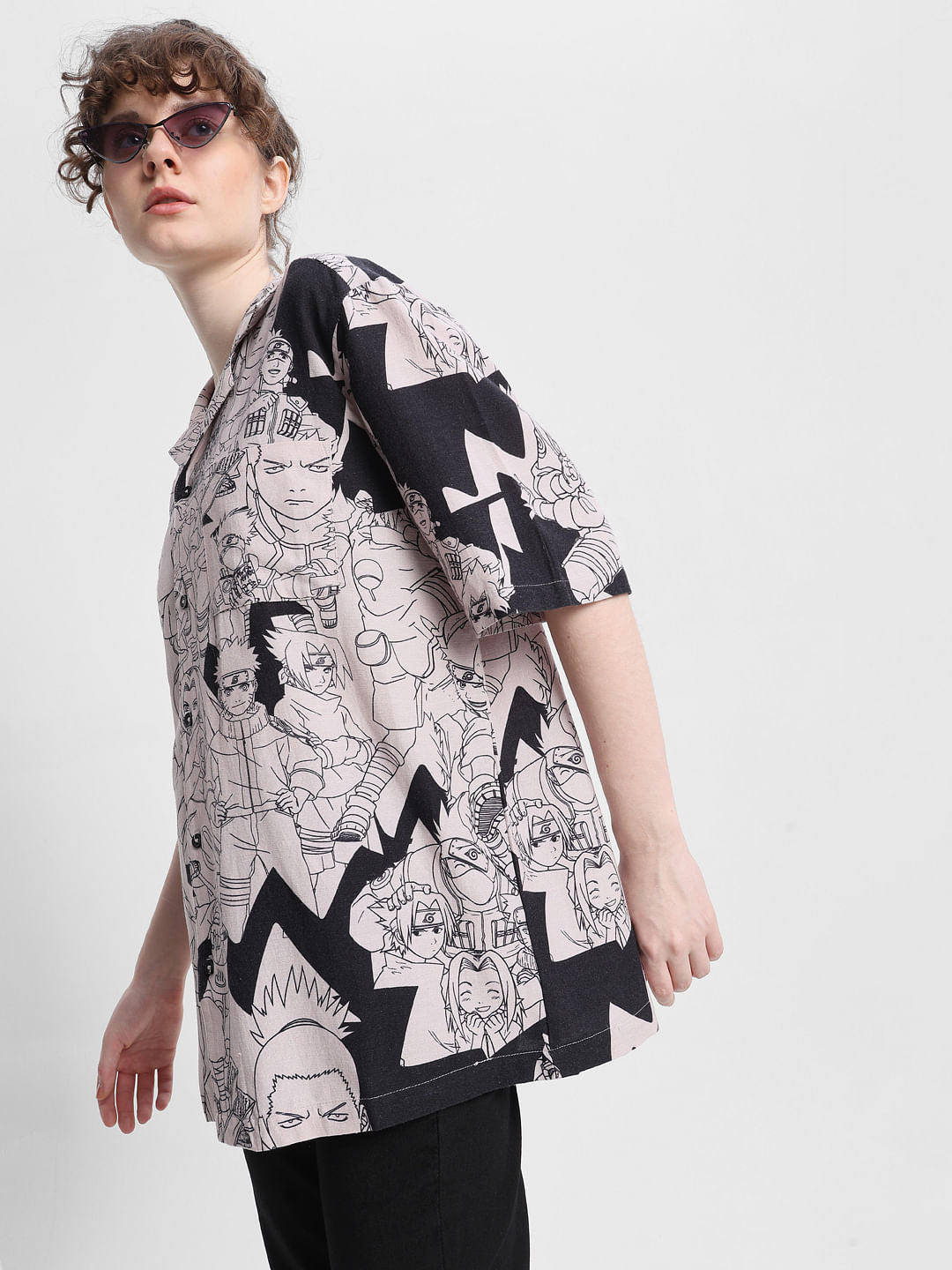 Only X Naruto Beige Team Kakashi Unisex Shirt