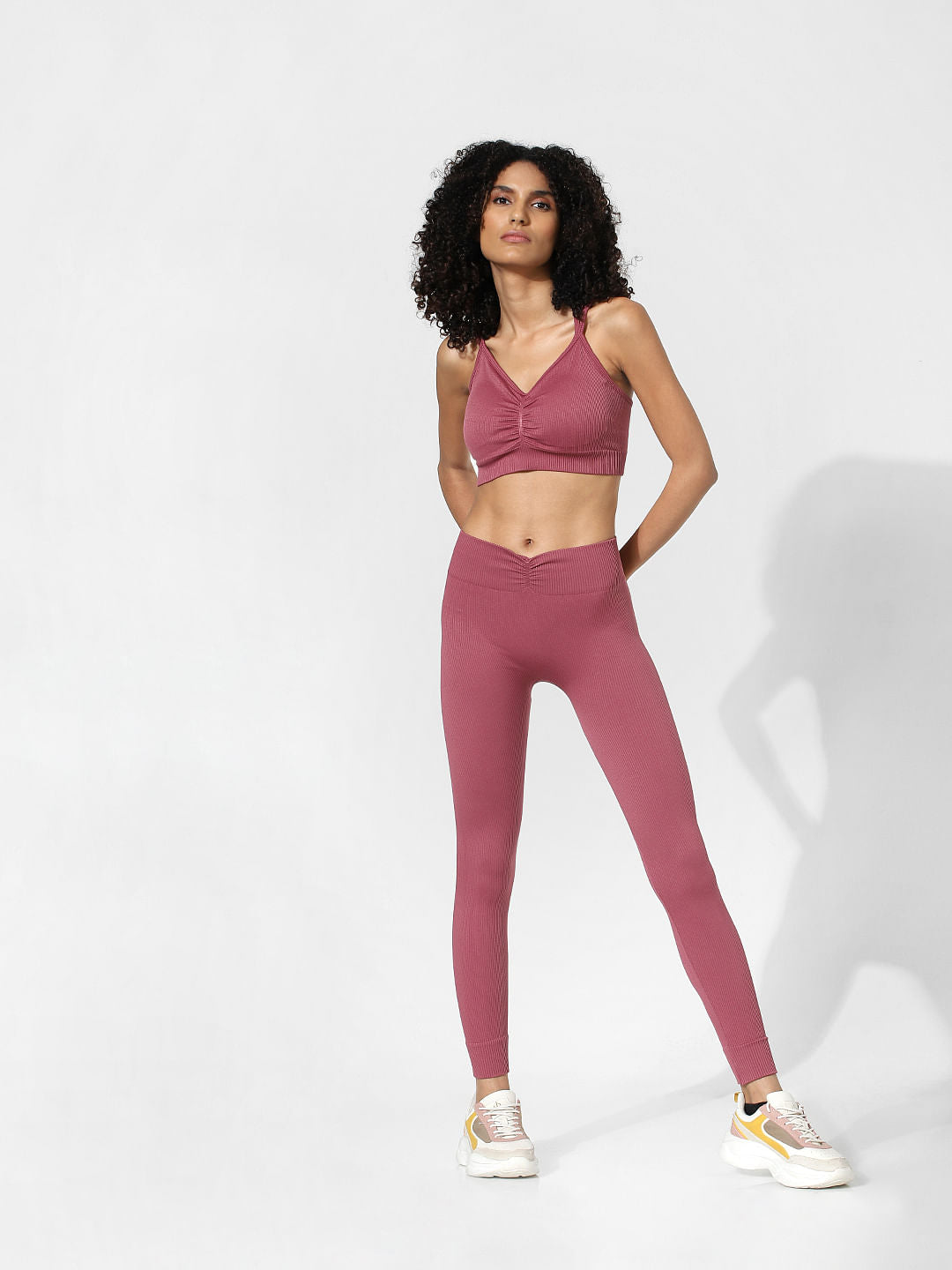 Pink Co-Ord Sports Bra