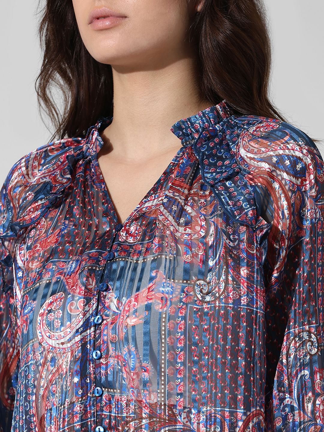 Multi-Colour Printed Top