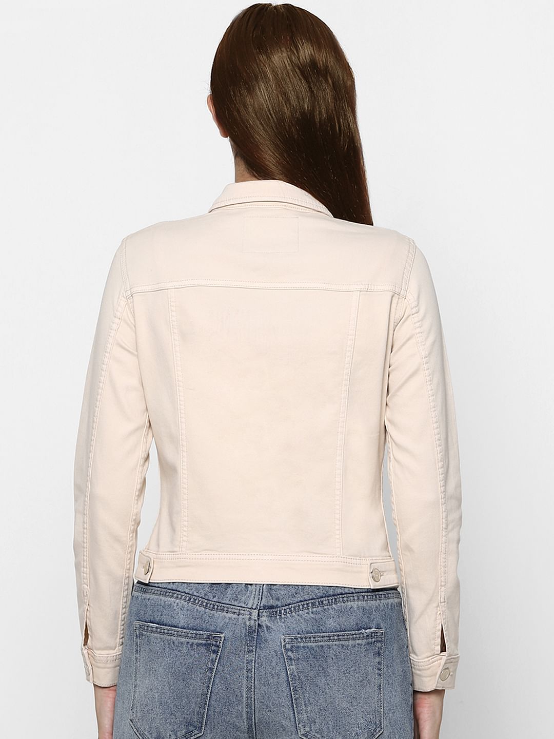 Light Pink Denim Jacket