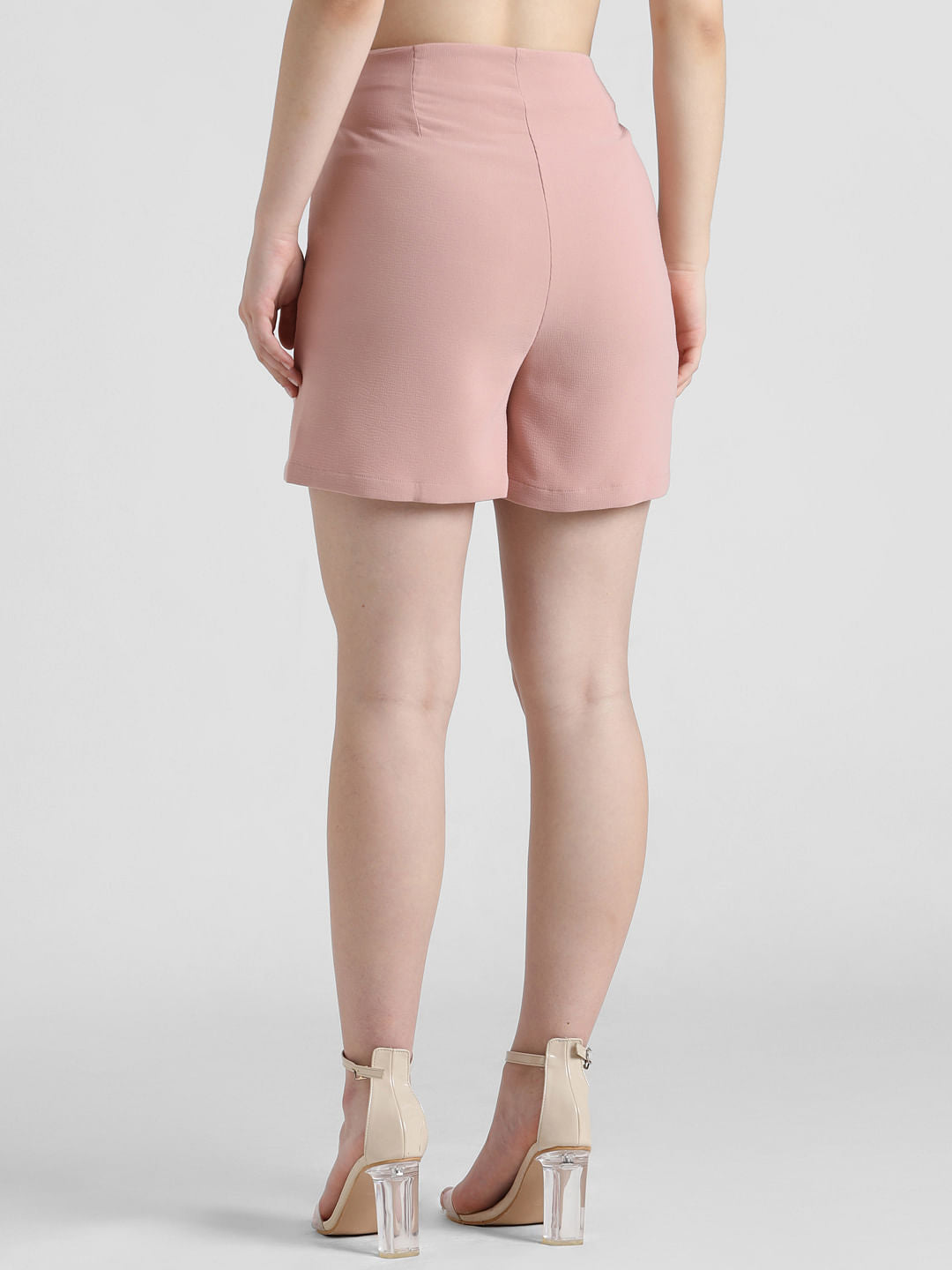 Pink High Rise Skorts