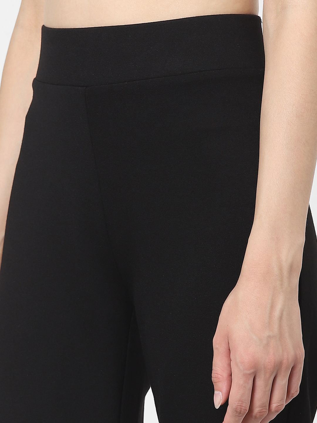 Black Flared Leggings