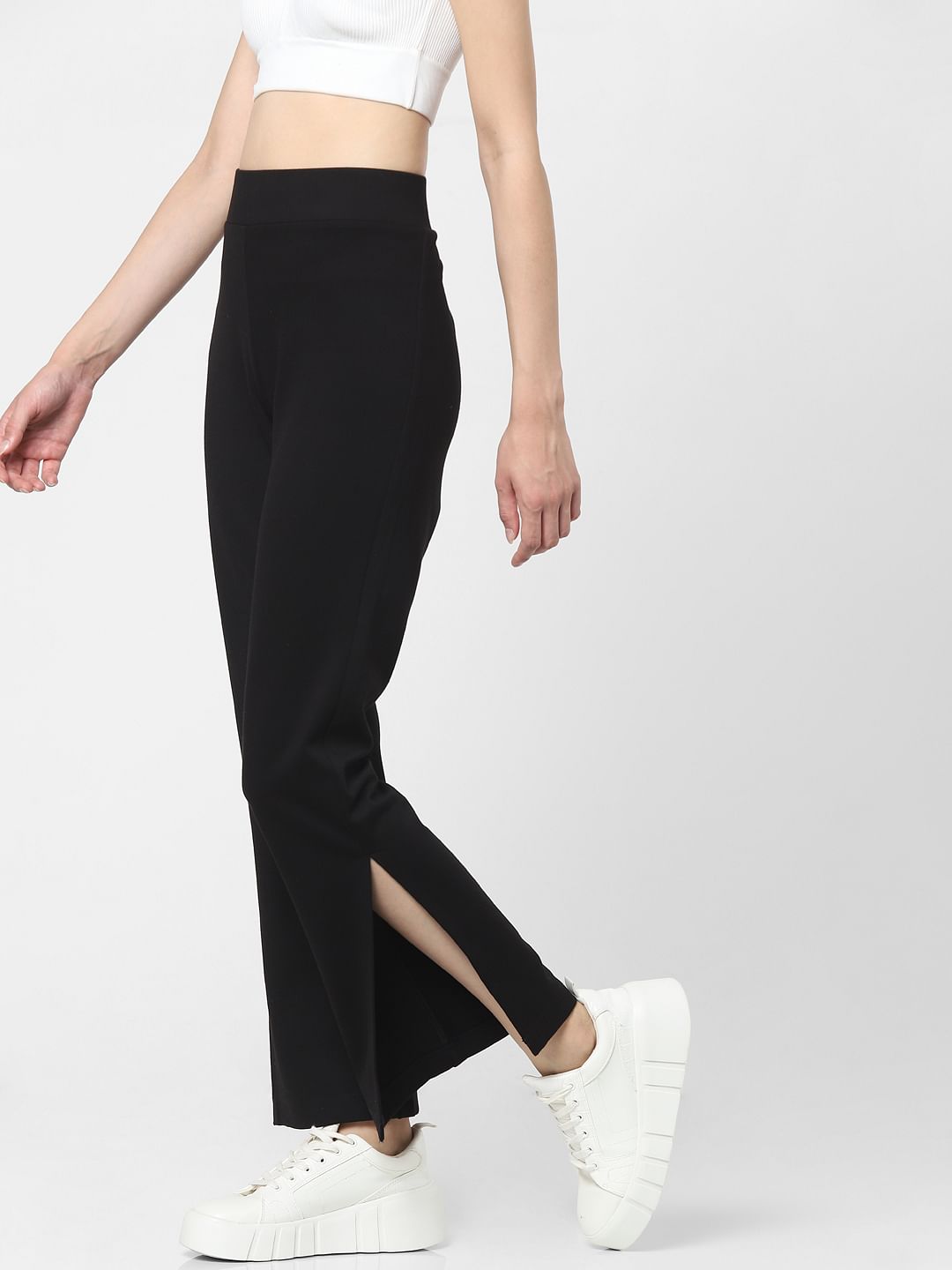 Black Flared Leggings