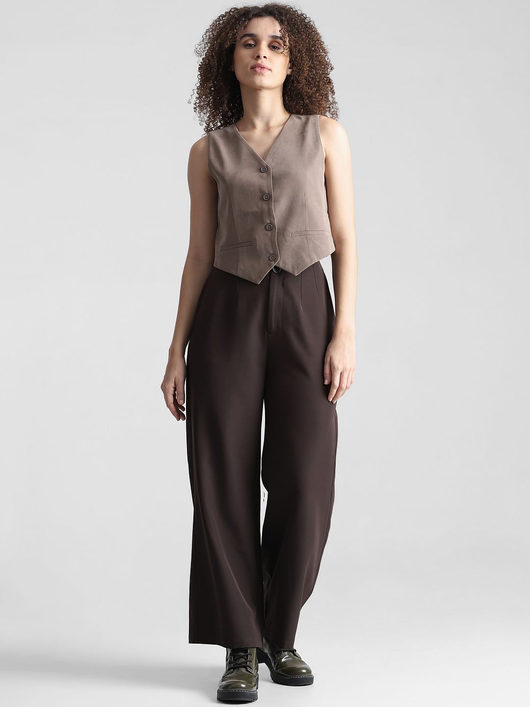 Grey Short Waistcoat