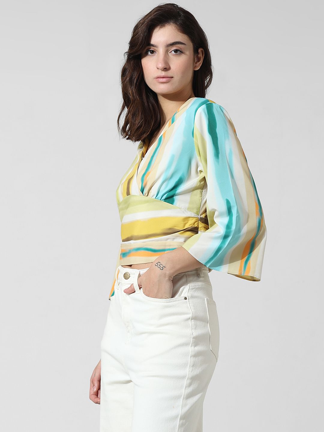 Multi-Colour Printed Top