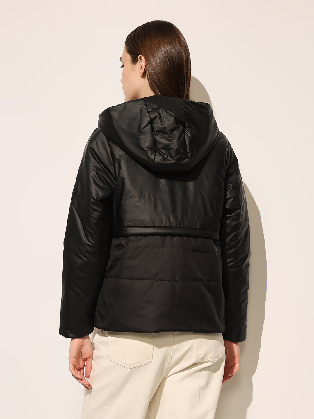 Black Hooded Jacket