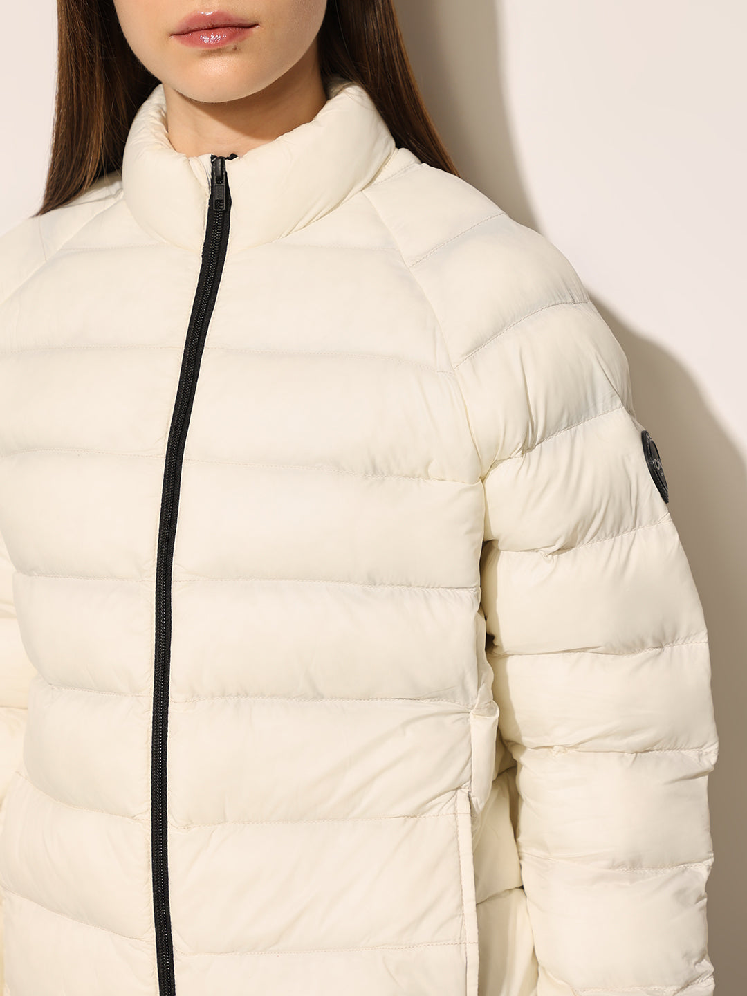 Off-White Quilted Nylon Puffer Jacket