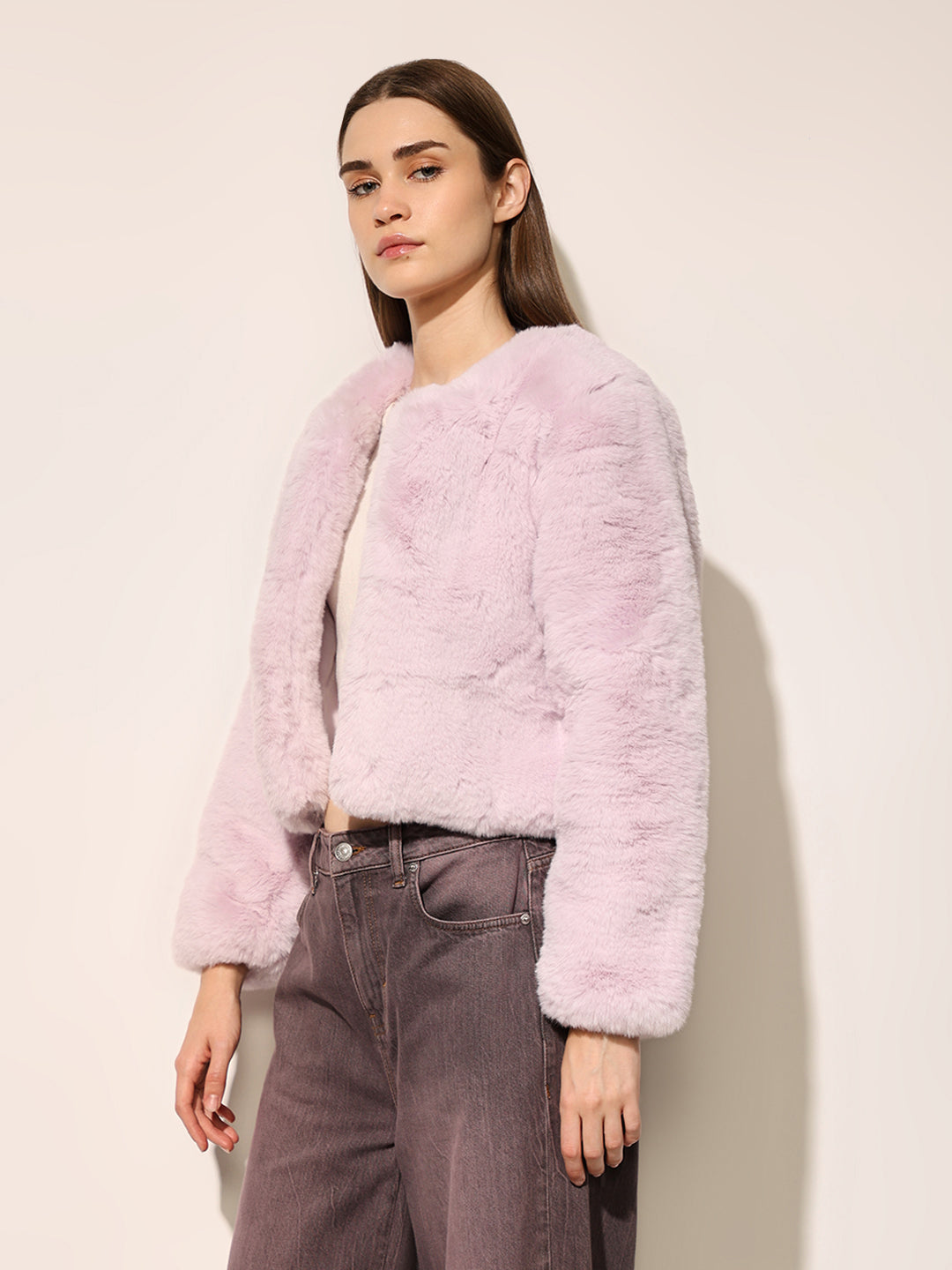 Orchid Front Open Cardigan