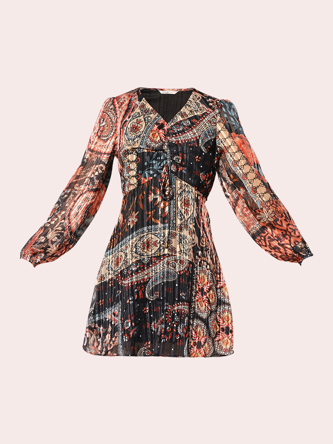 Multi-Colour Printed Dress