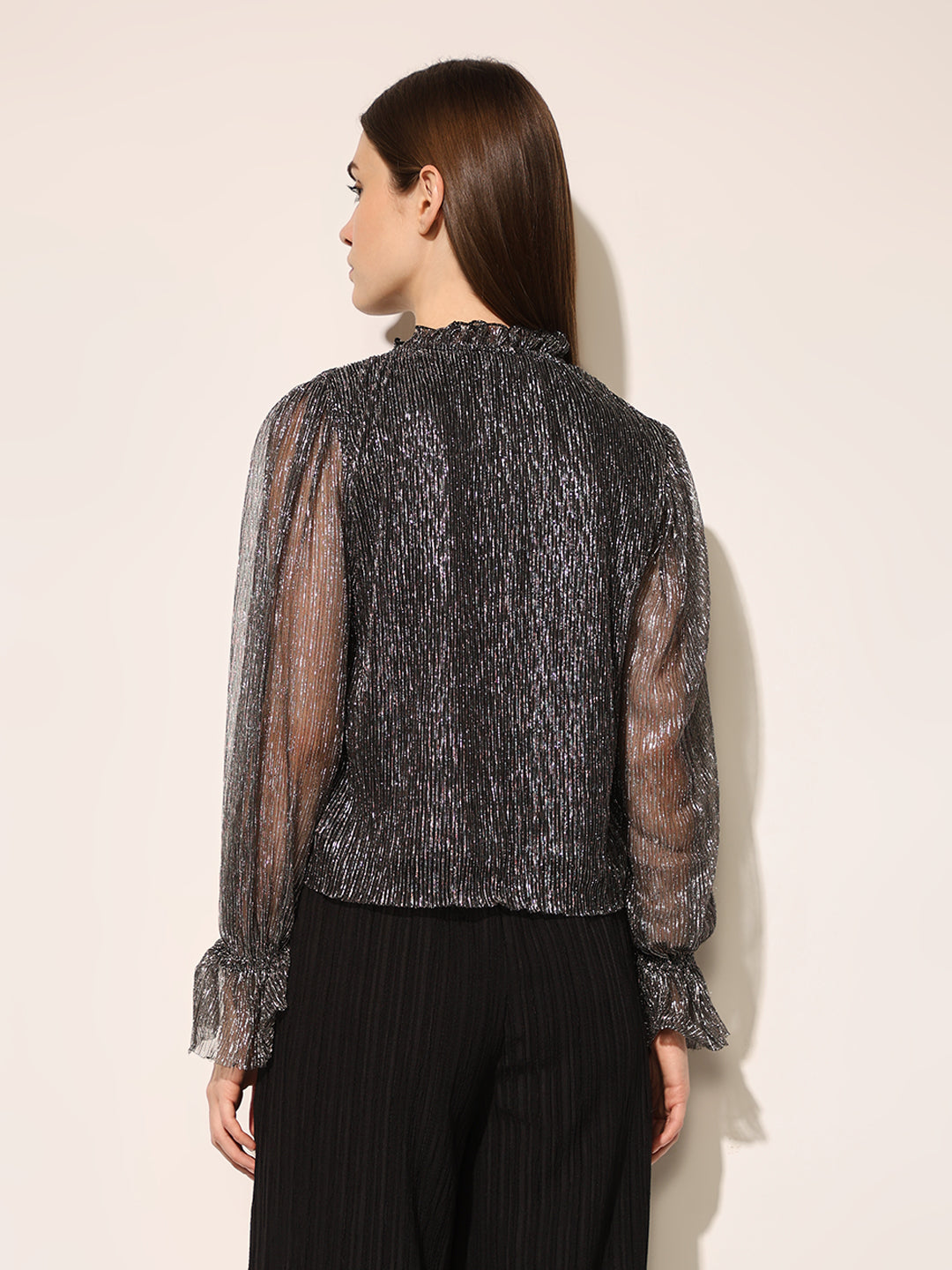 Black Shimmer Top