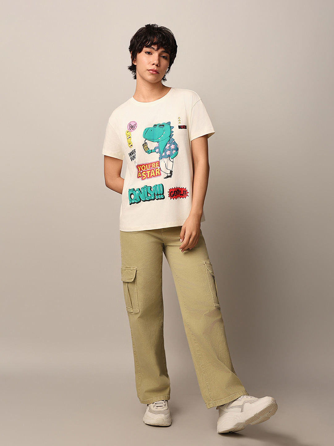 Off-White Graphic Print T-Shirt