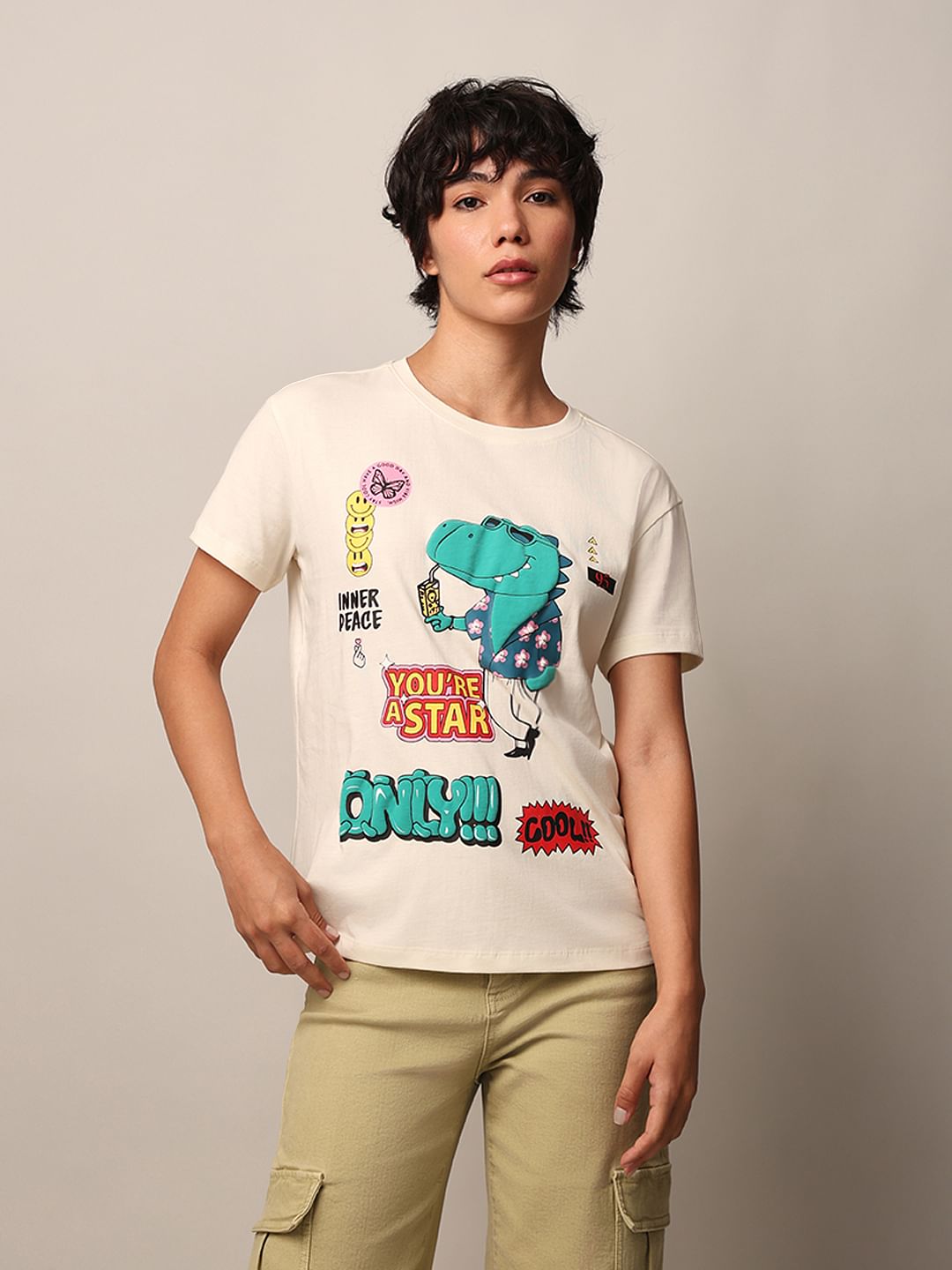 Off-White Graphic Print T-Shirt