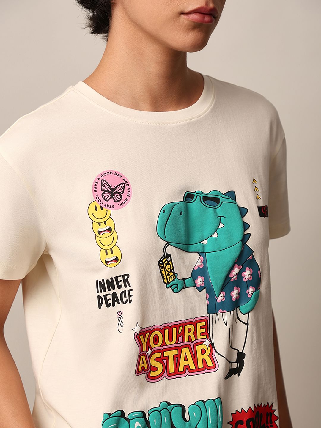 Off-White Graphic Print T-Shirt