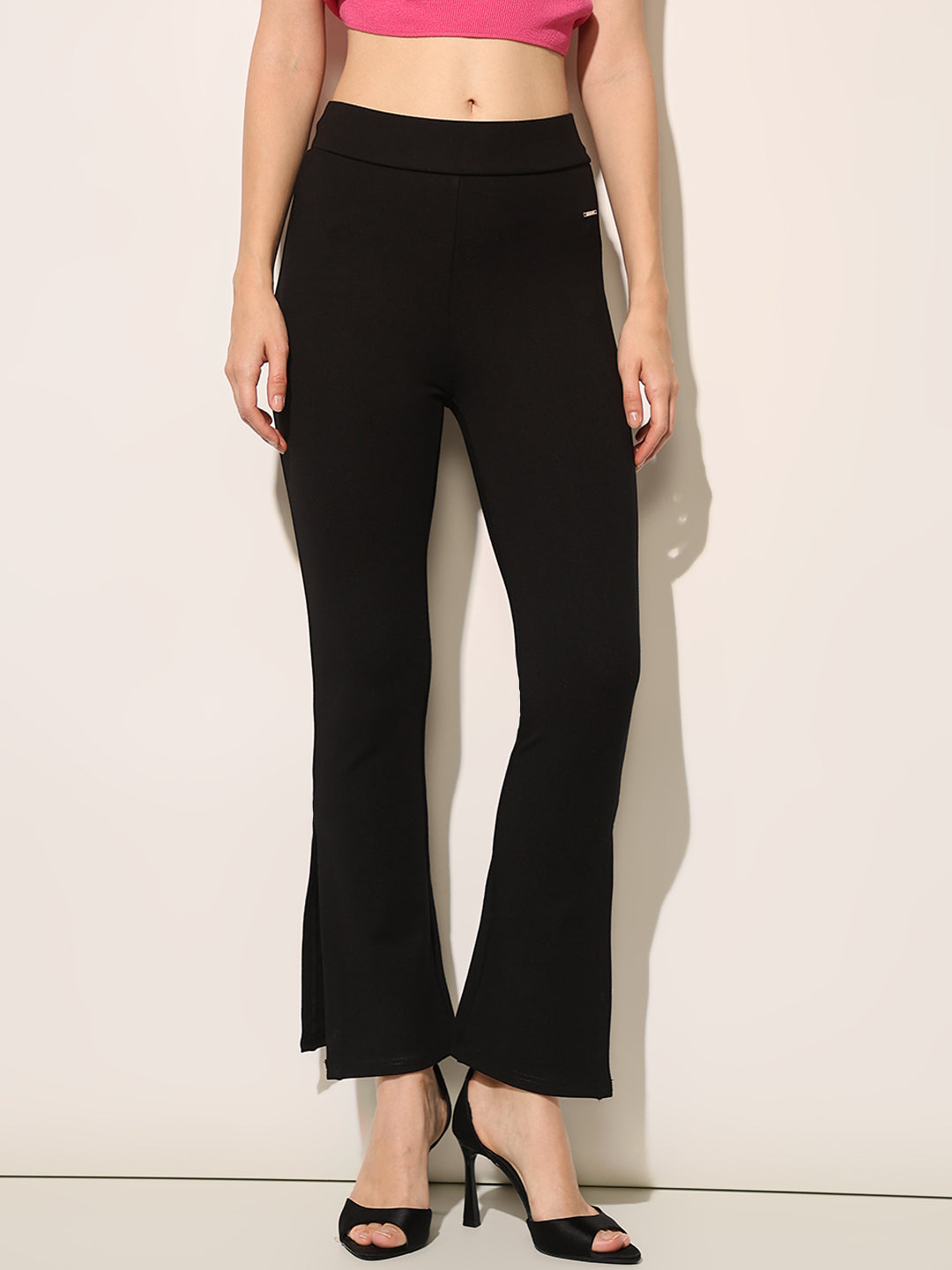 Black Flared Leggings