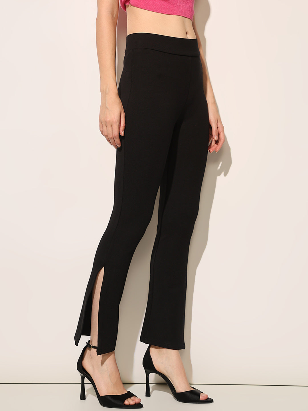 Black Flared Leggings