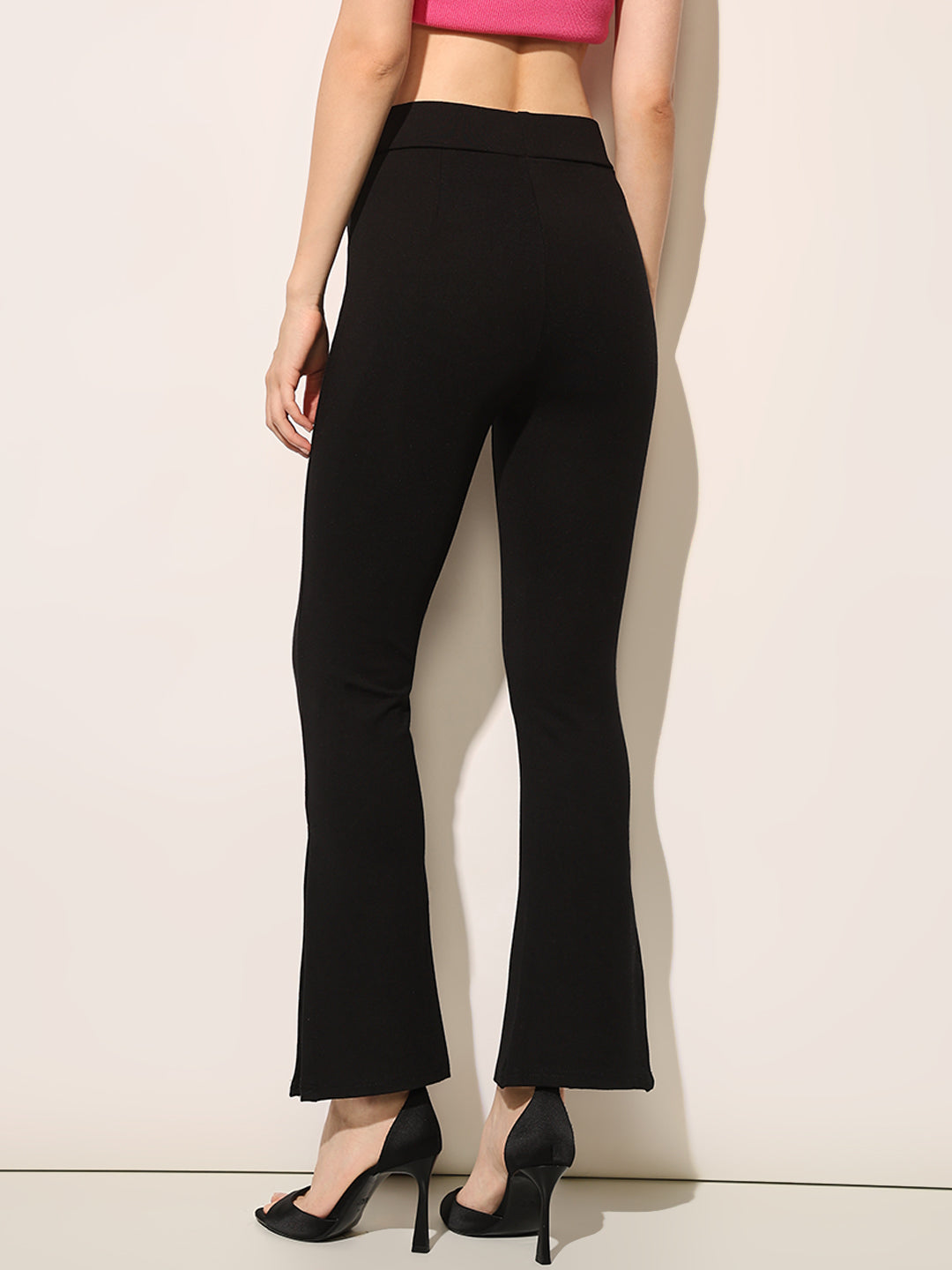 Black Flared Leggings