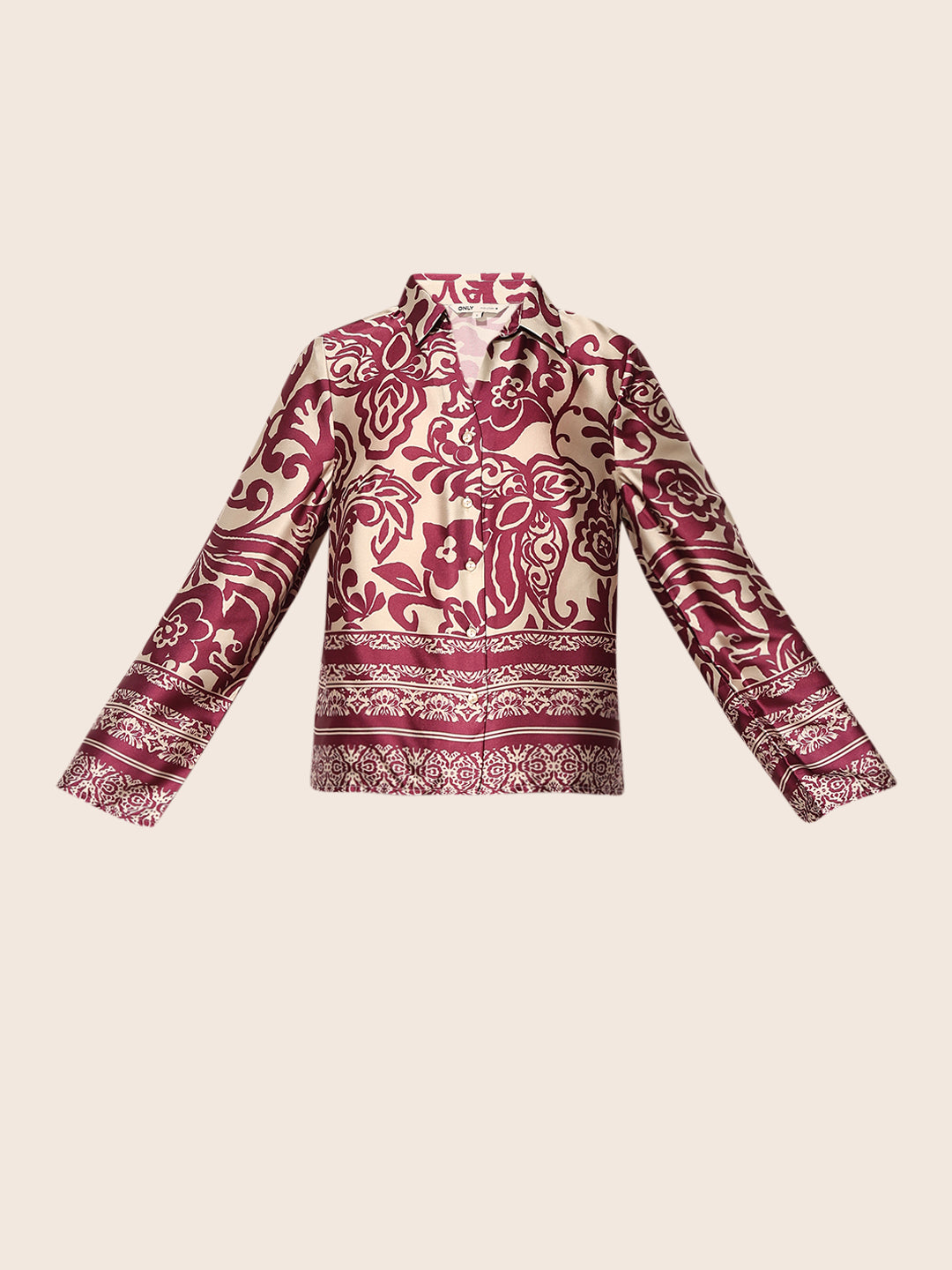 Printed Satin Co-ord Set