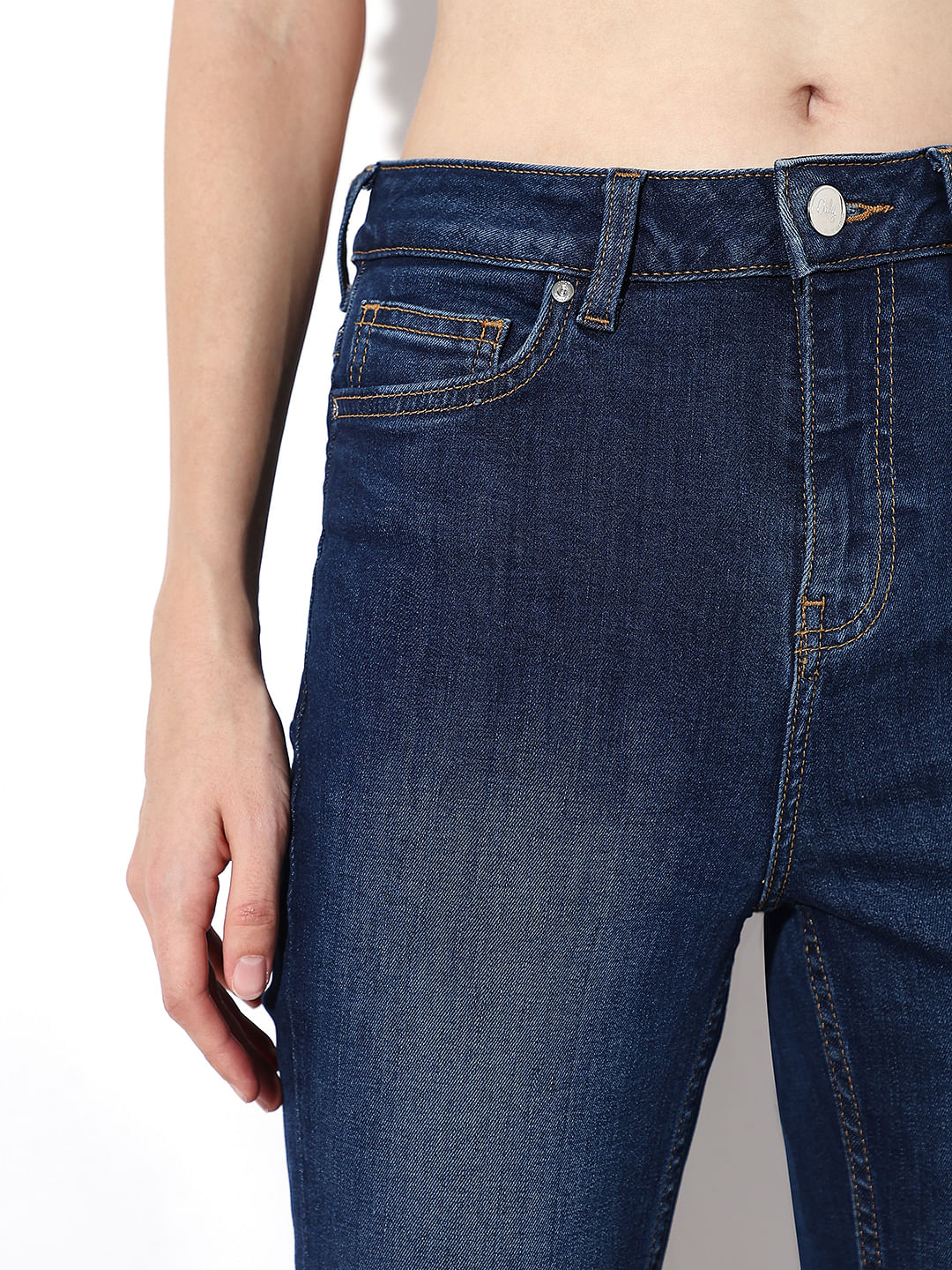 Blue High Rise Paola Flared Jeans