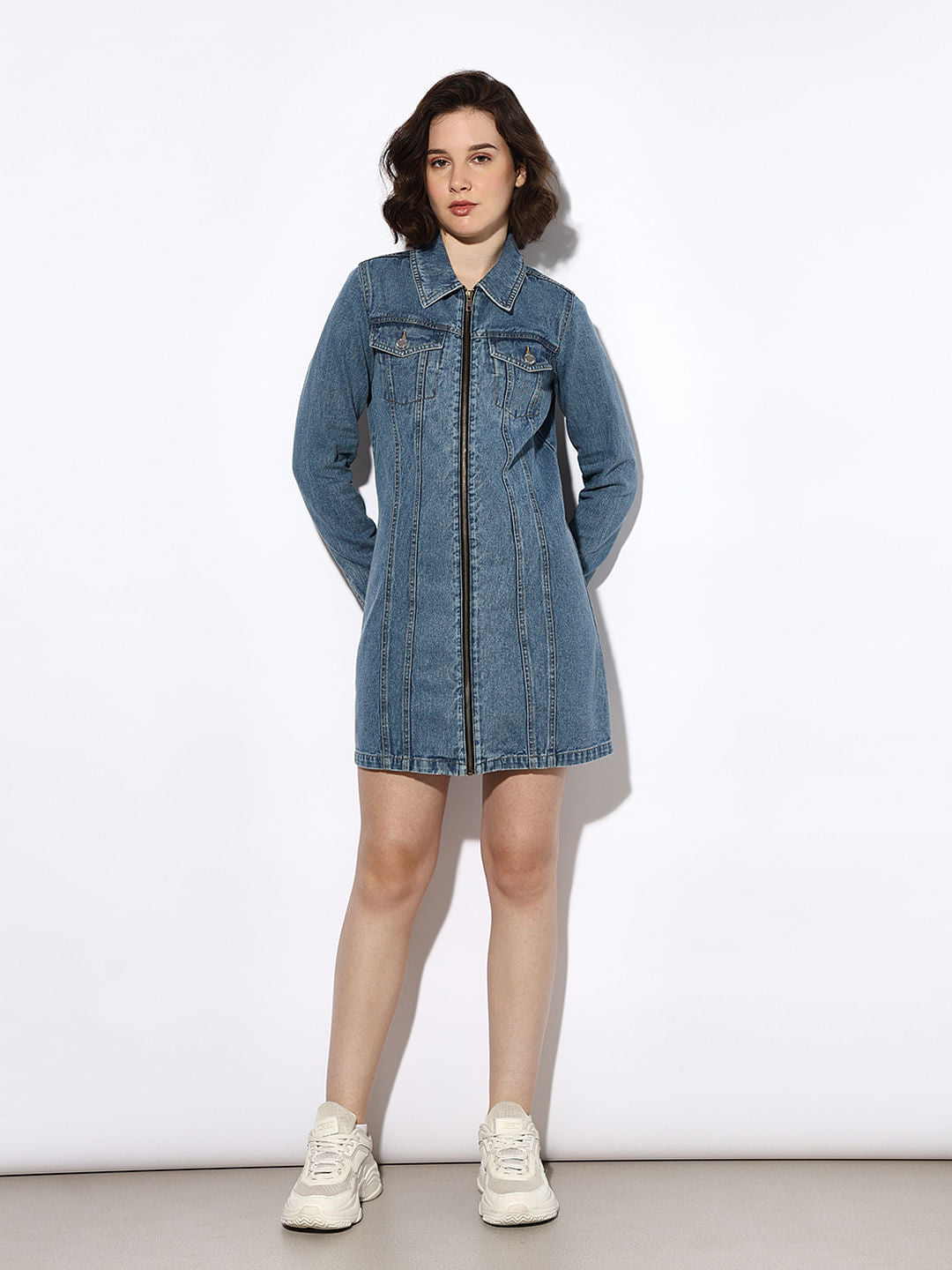 Blue Denim Dress