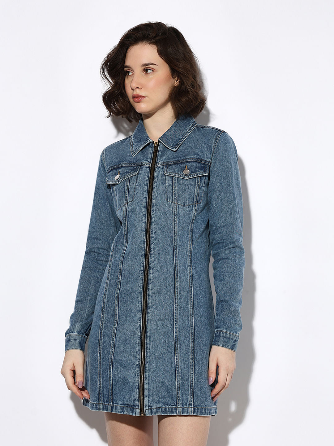 Blue Denim Dress