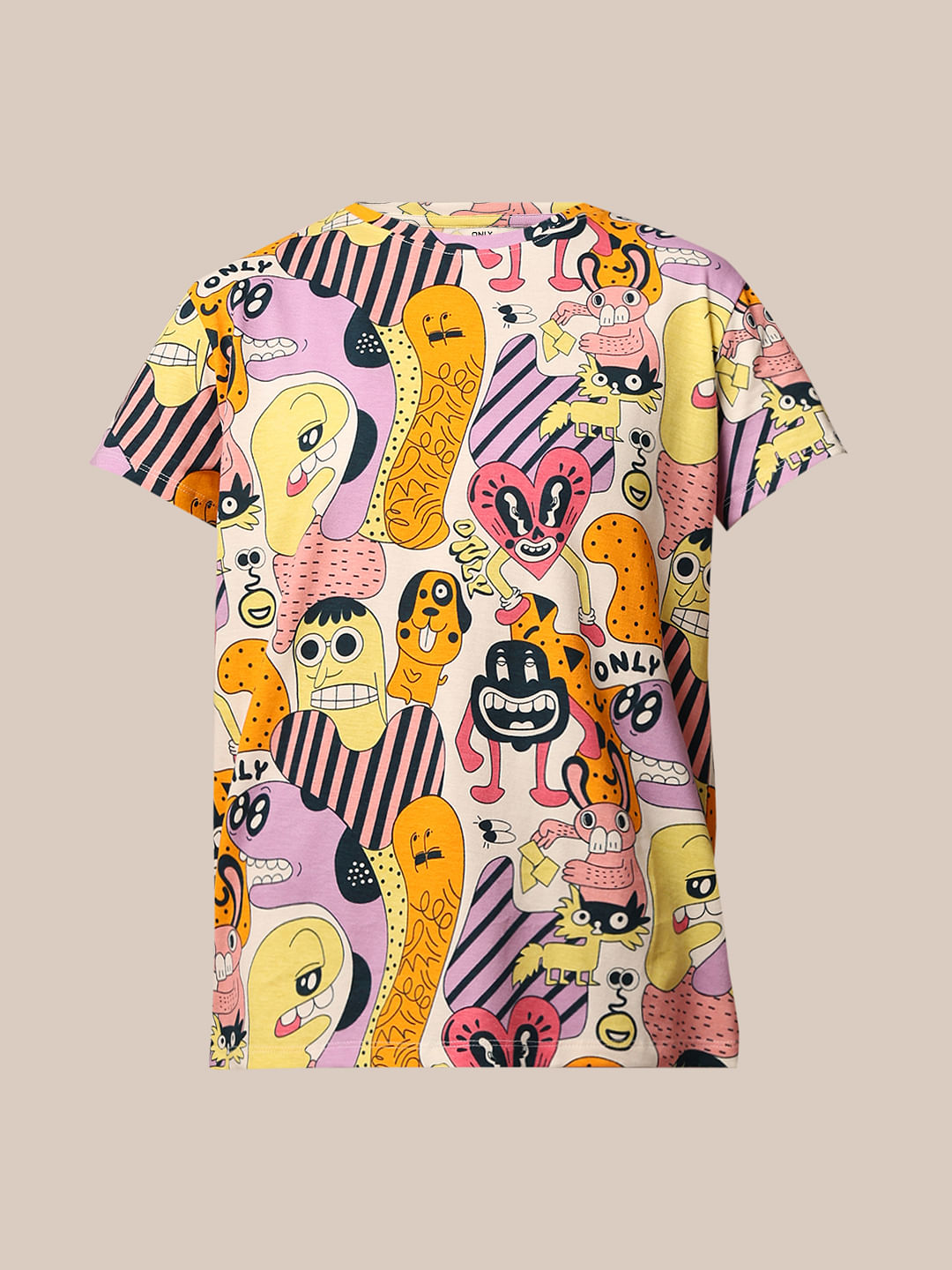 Multi-Colour Printed T-Shirt