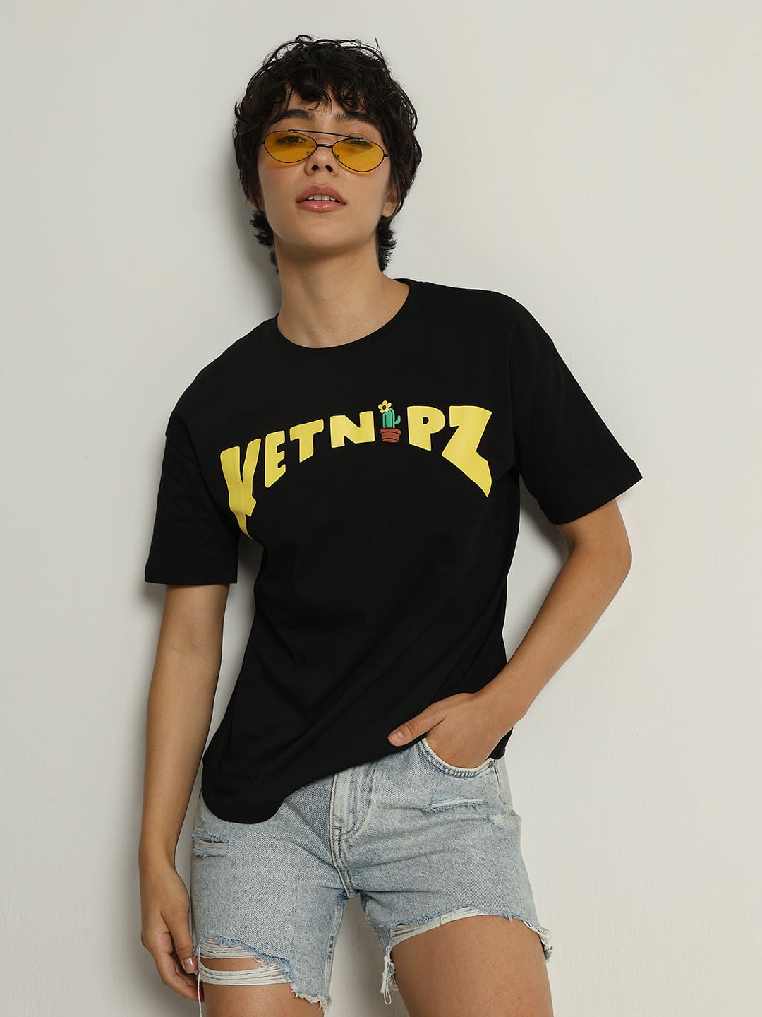 Ketnipz Black Bean Print T-Shirt