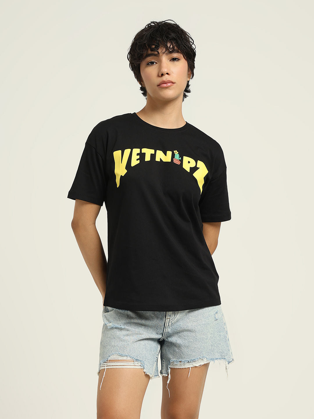 Ketnipz Black Bean Print T-Shirt