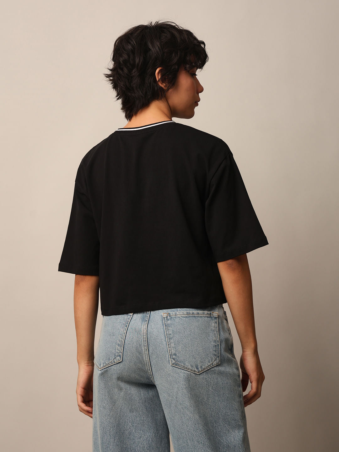 Black Boxy T-Shirt