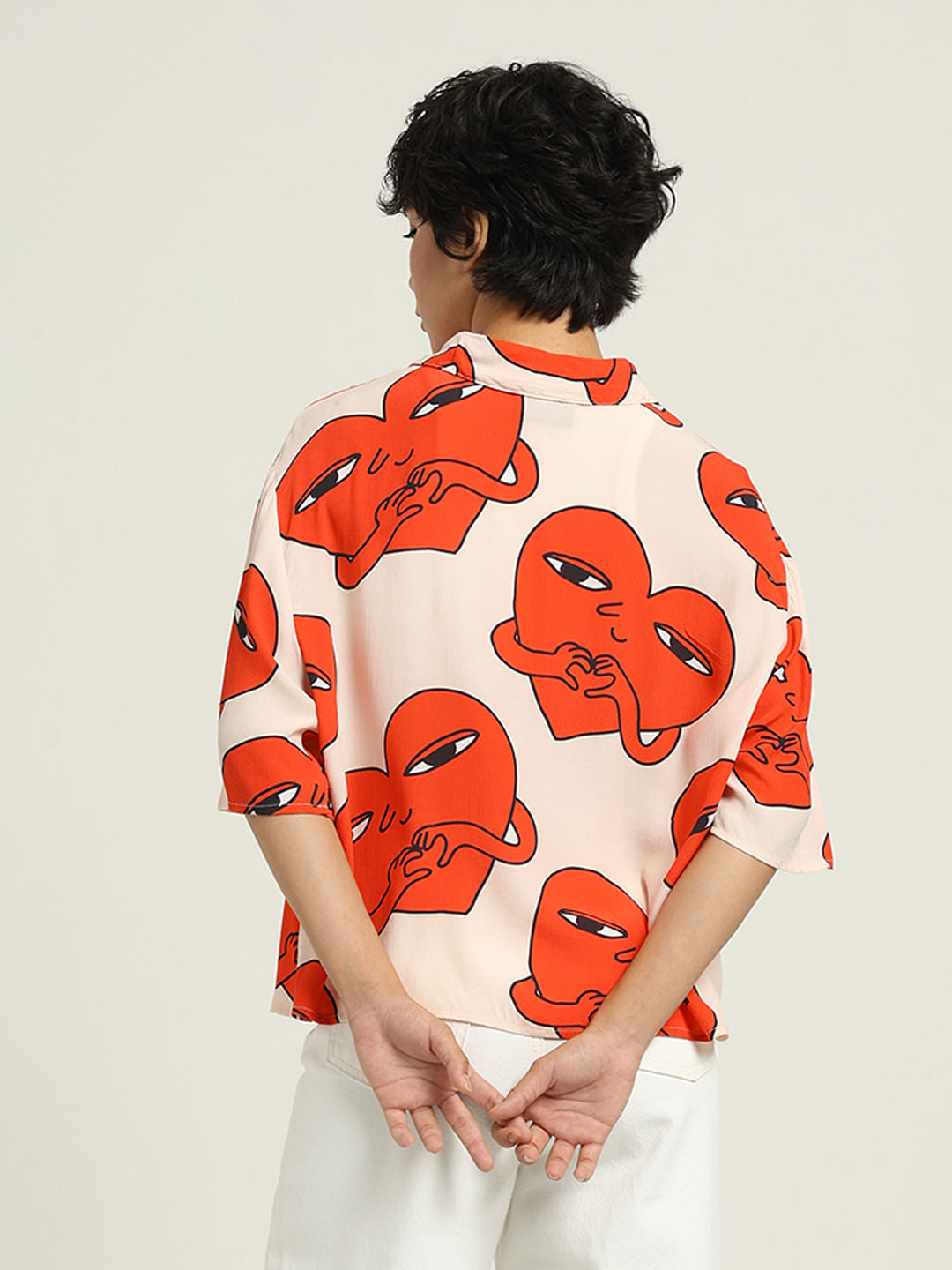 Ketnipz White Printed Shirt