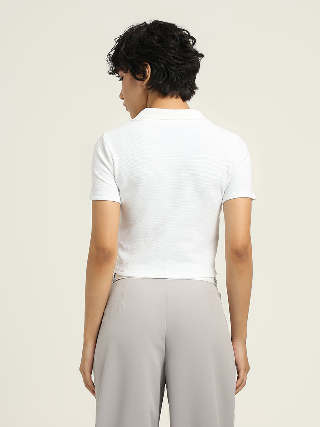 Ketnipz White Printed Polo