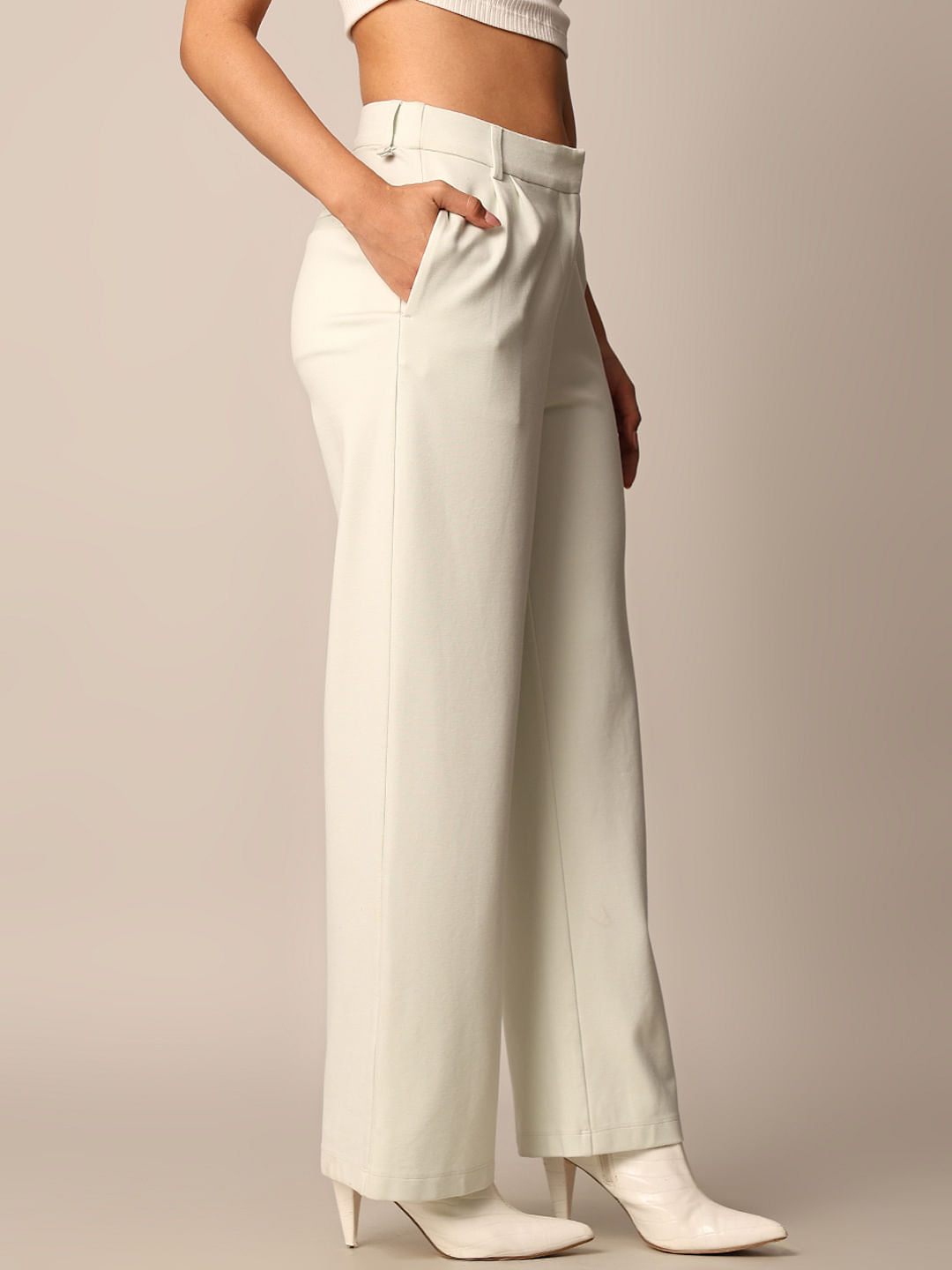 Light Green High Rise Pant