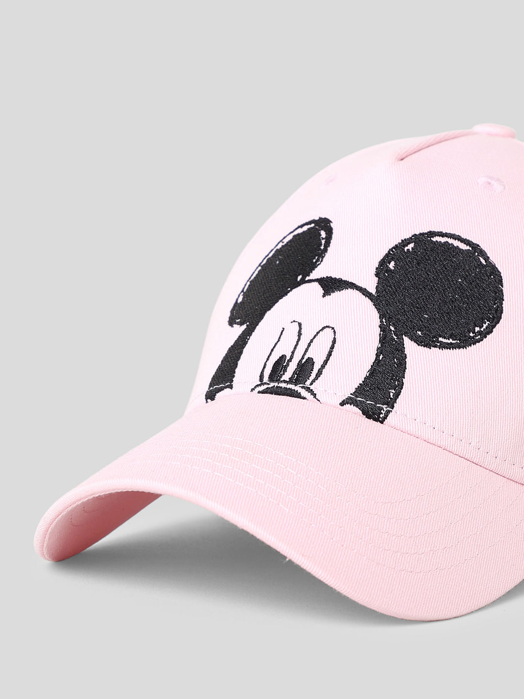 Mickey Pink Printed Cap